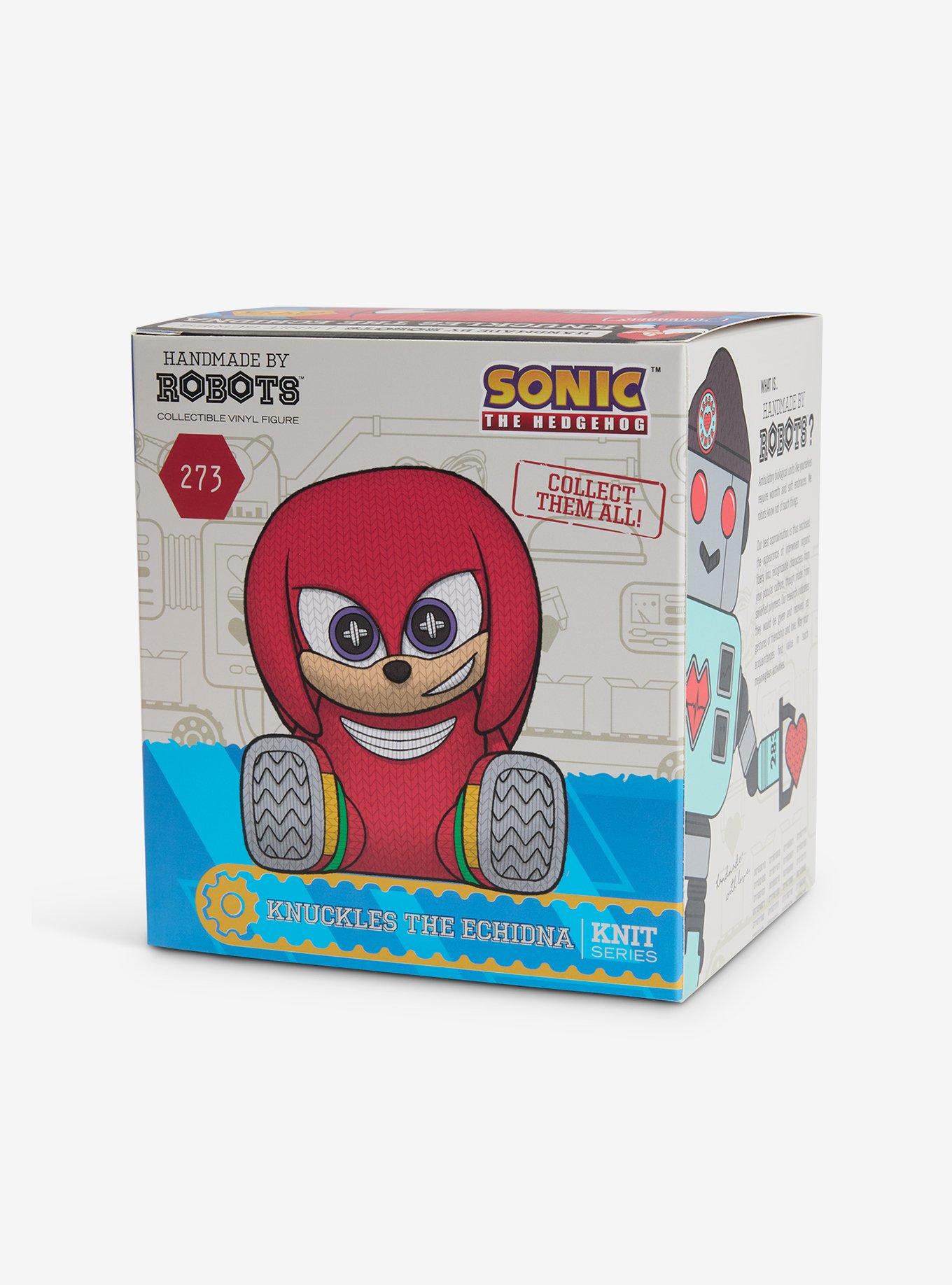 Sonic The Hedgehog Knuckles Handmade By Robots Vinyl Figure, , alternate