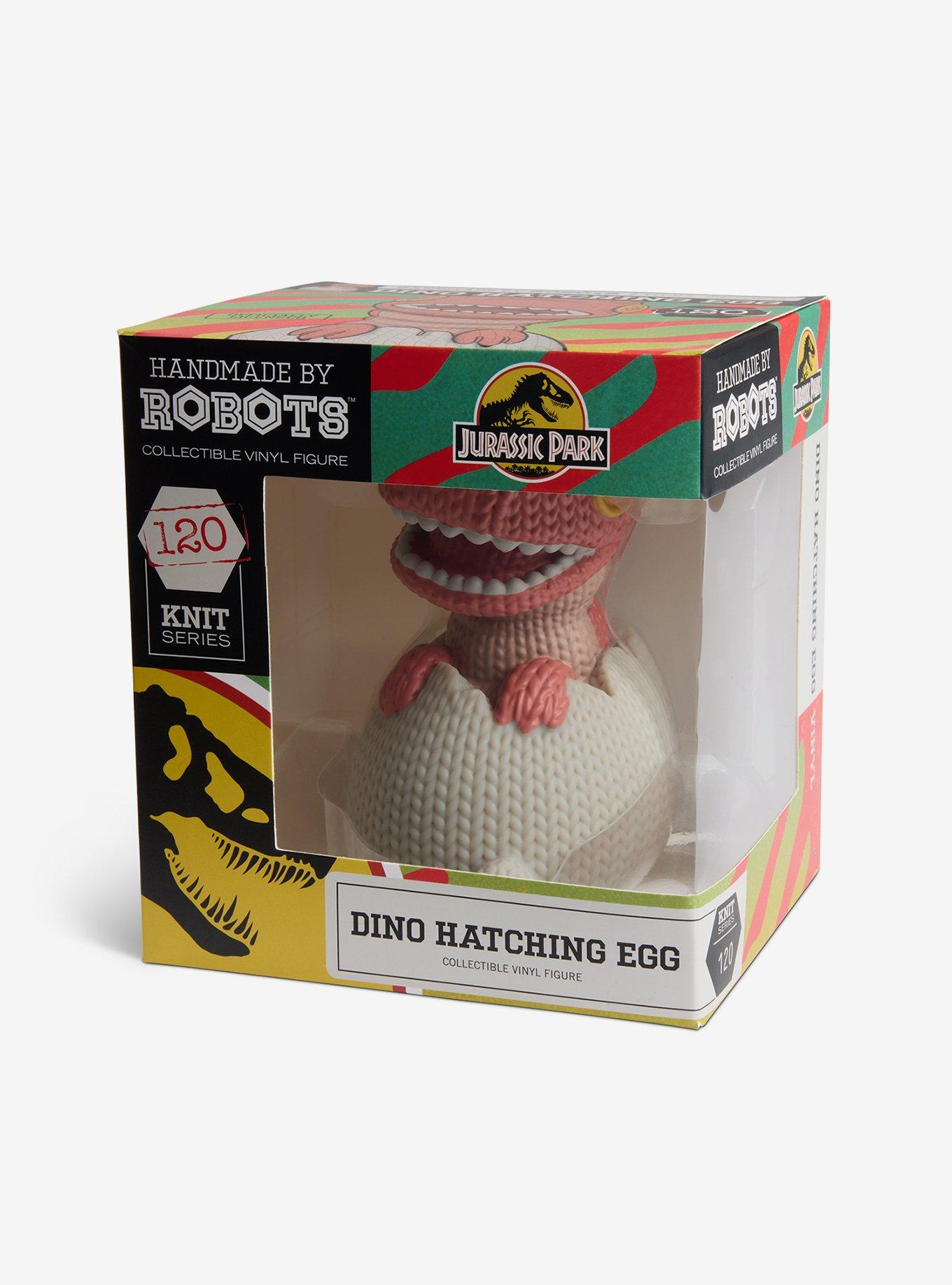 Jurassic Park Dino Hatching Egg Handmade By Robots Vinyl Figure