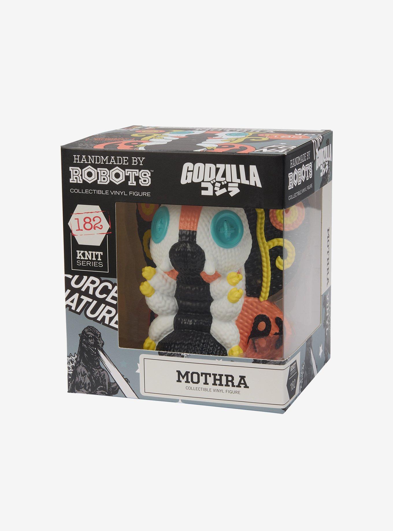 Godzilla Toho Mothra Handmade By Robots Vinyl Figure, , alternate