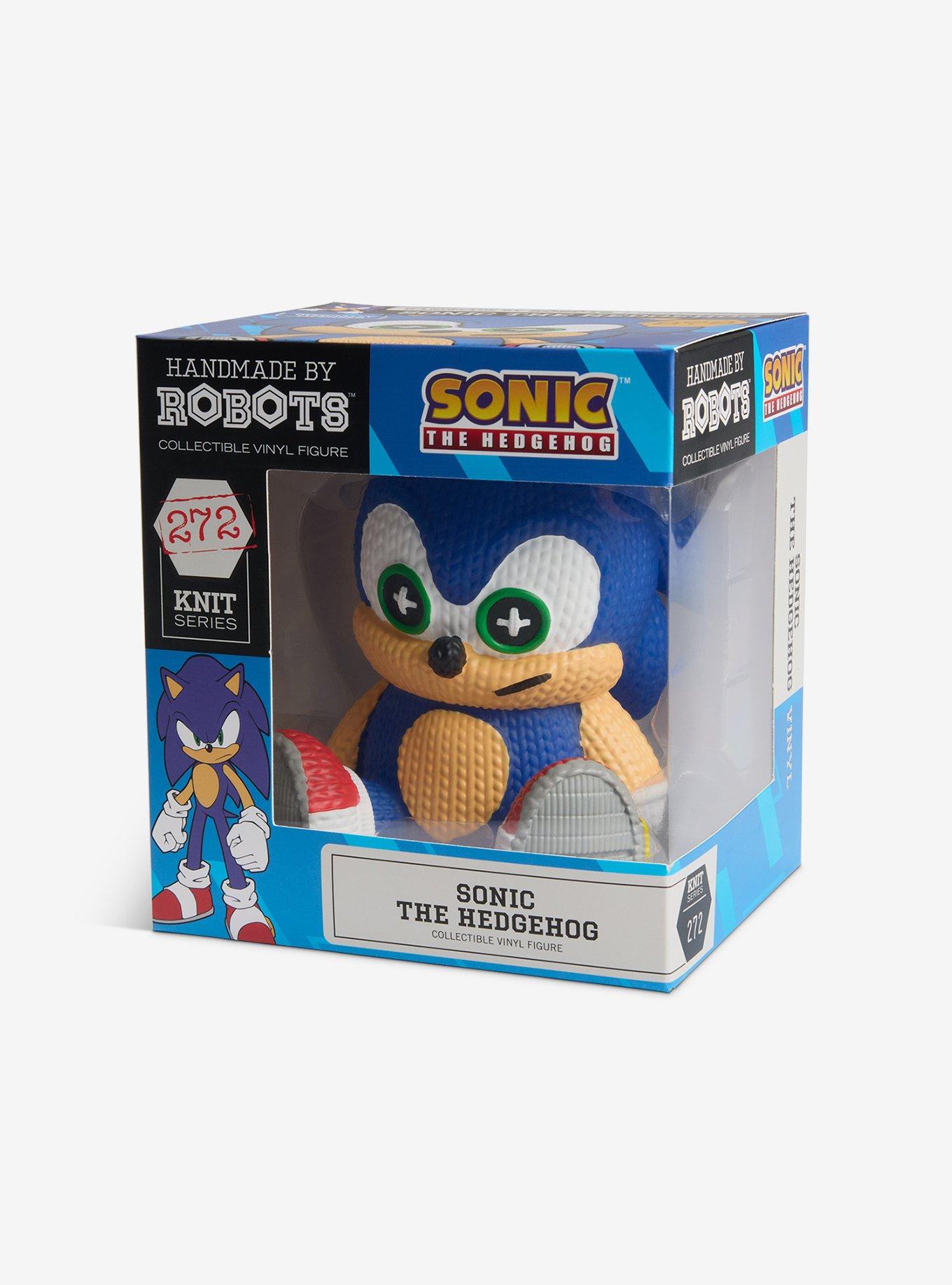 Sonic The Hedgehog Sonic Handmade By Robots Vinyl Figure, , alternate