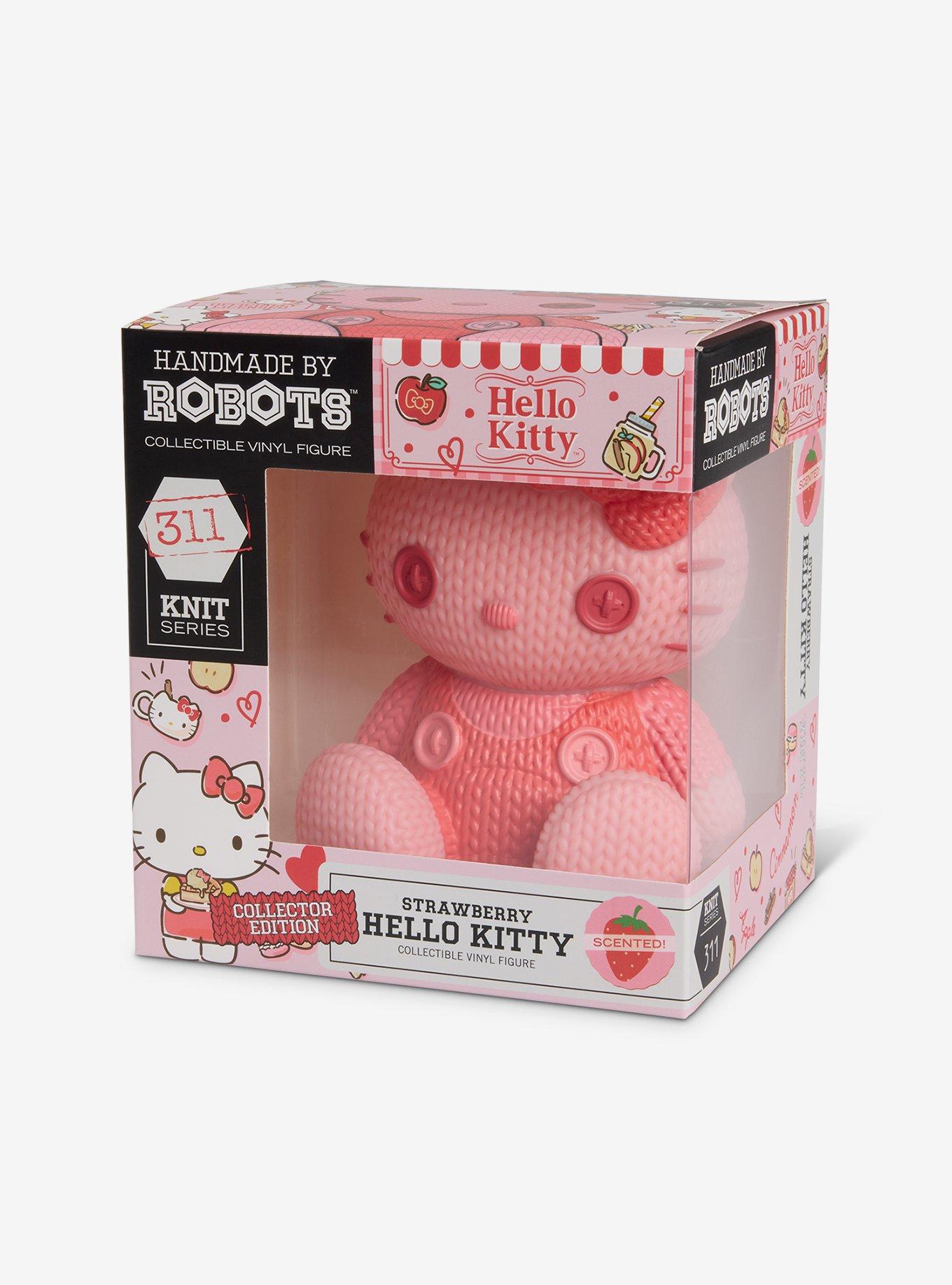 Hello Kitty (Strawberry Scented) Handmade By Robots Vinyl Figure