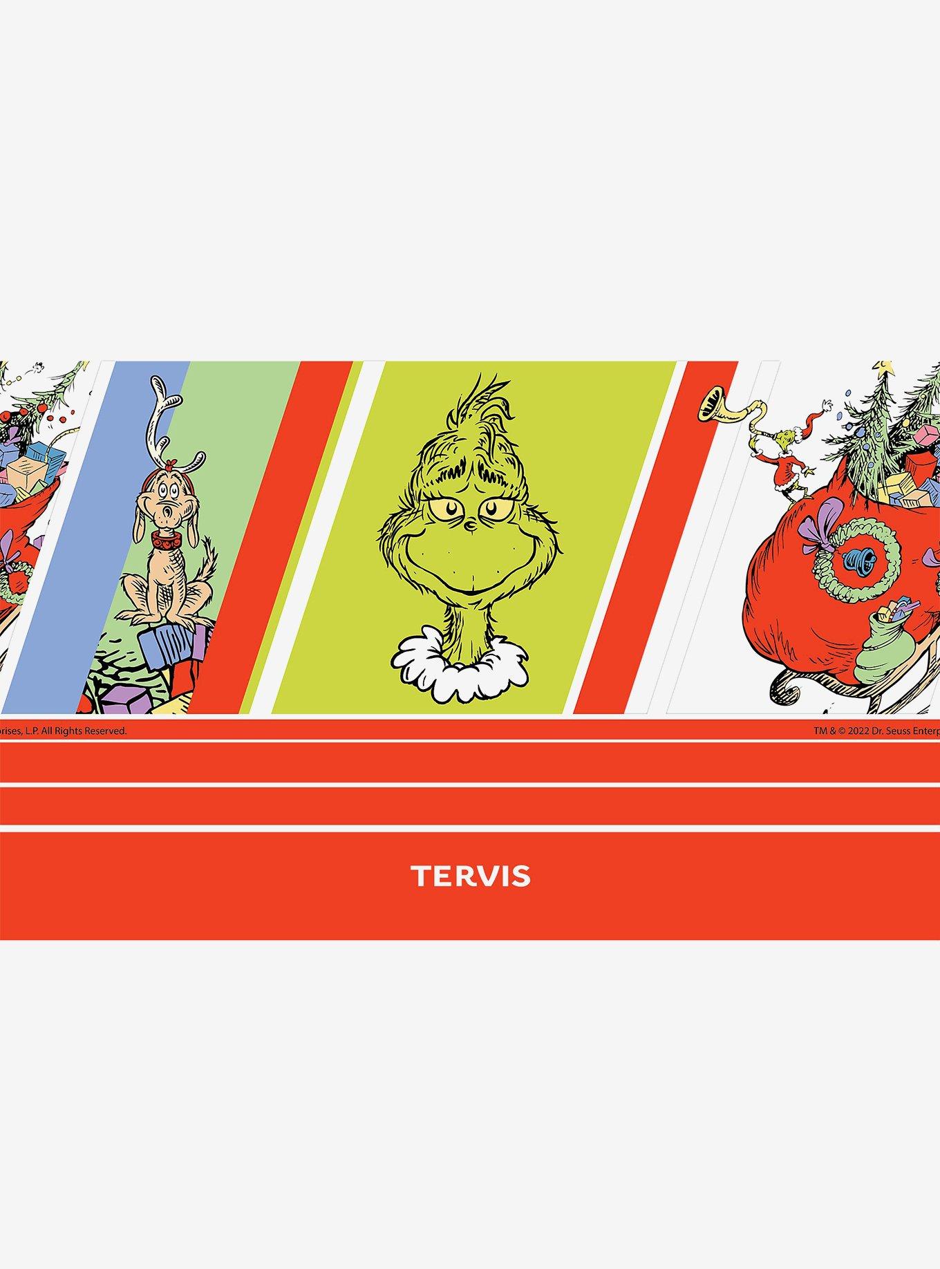 Dr. Seuss Grinch Holiday Fun 20oz Tumbler with Slider Lid, , hi-res