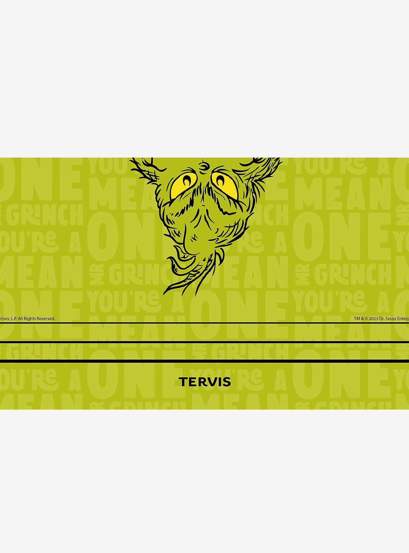 Dr. Seuss Grinch Who Stole Christmas Mean One 20oz Tumbler with Slider Lid, , hi-res