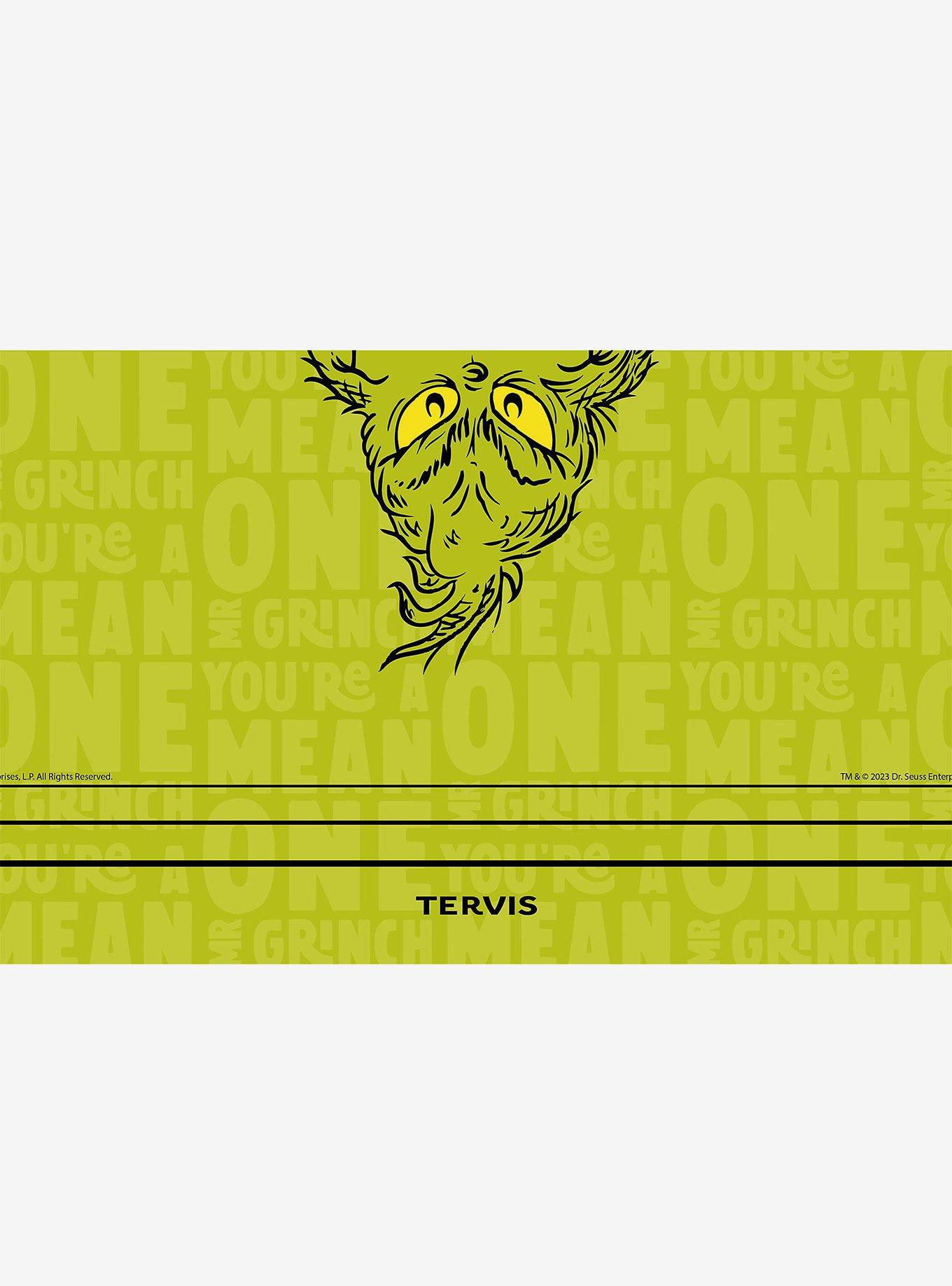 Dr. Seuss Grinch Who Stole Christmas Mean One 30oz Tumbler with Slider Lid, , hi-res