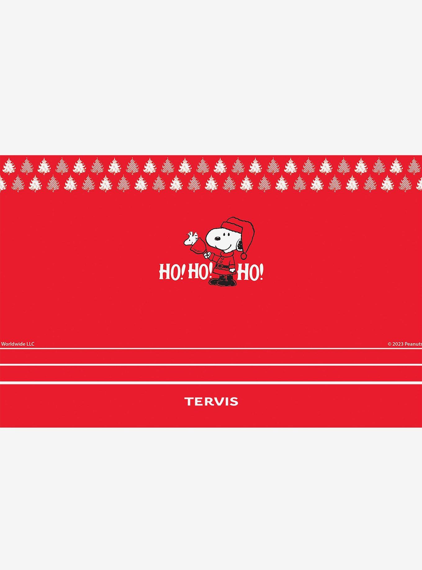 Peanuts Ho Ho Ho Christmas 30oz Tumbler with Slider Lid, , hi-res