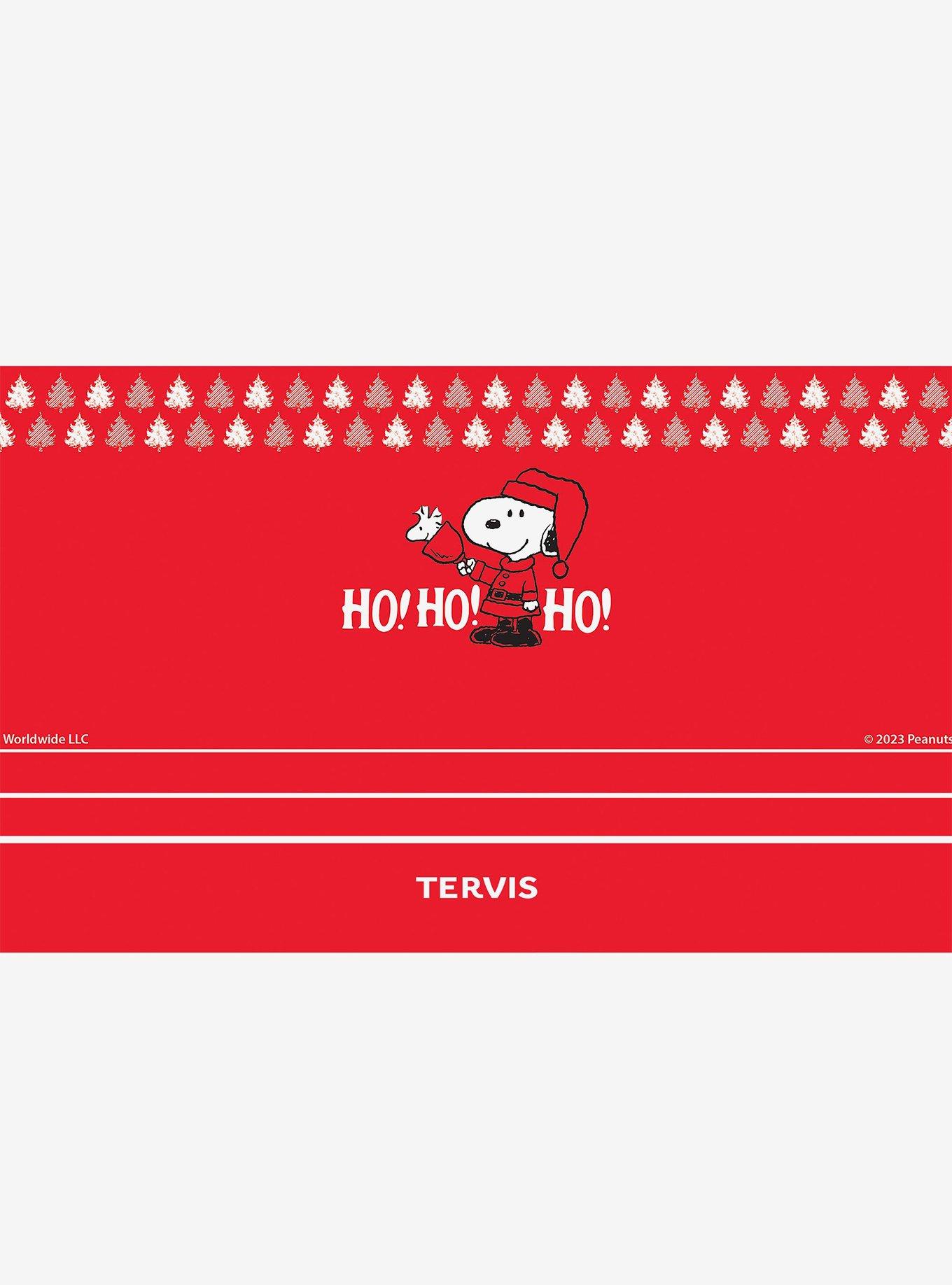 Peanuts Ho Ho Ho Christmas 20oz Tumbler with Slider Lid, , hi-res