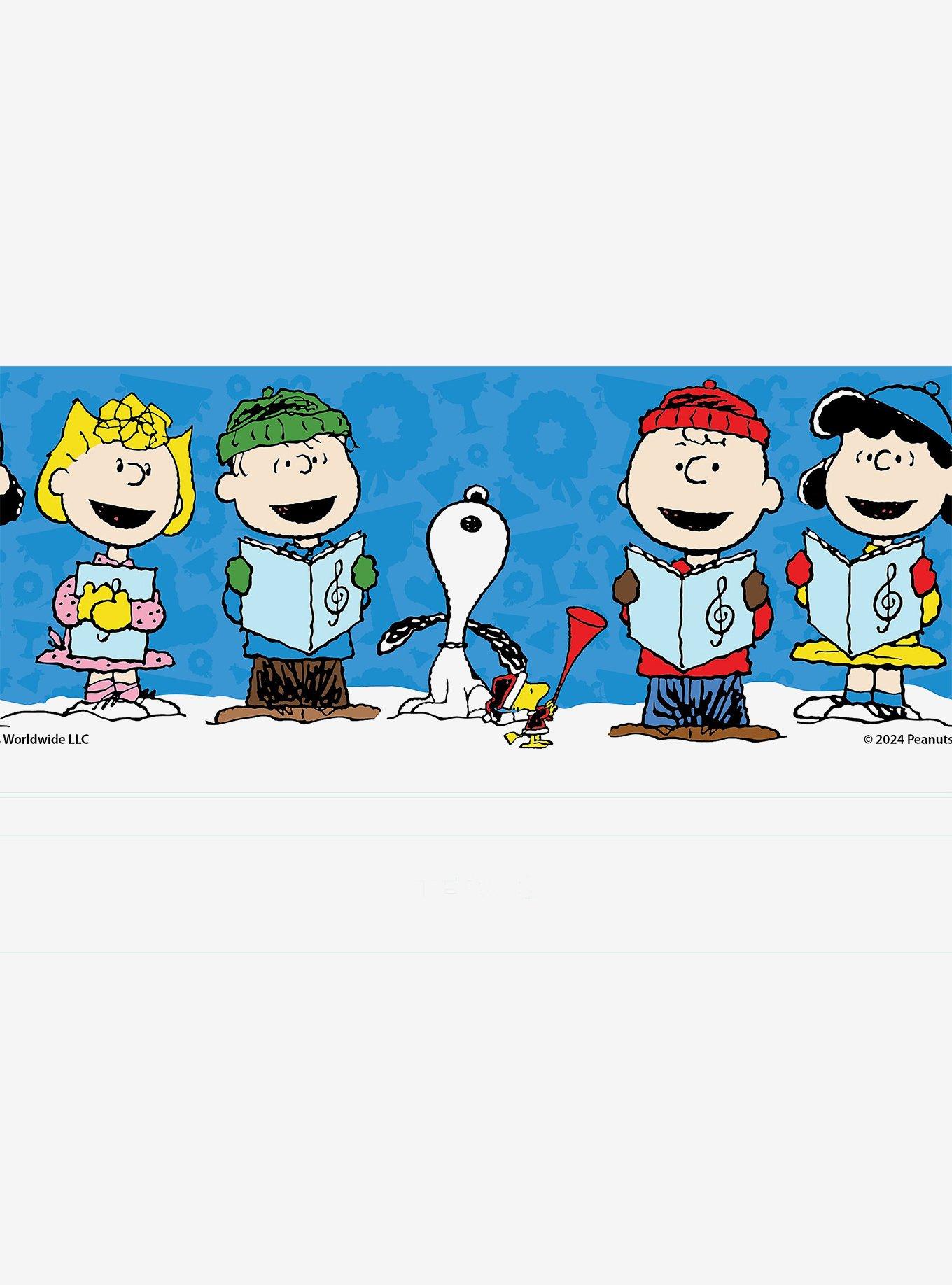 Peanuts Caroling 20oz Tumbler with Slider Lid, , hi-res