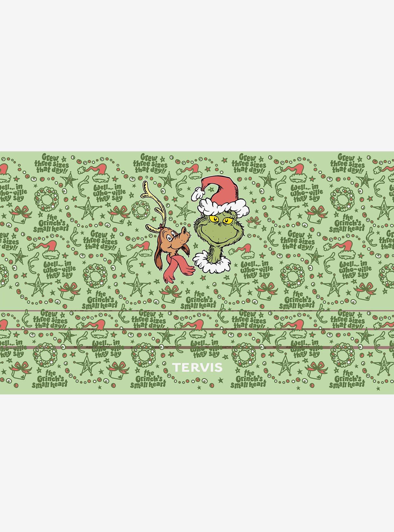 Dr. Seuss Grinch's Heart Grew 20oz Tumbler with Slider Lid, , hi-res