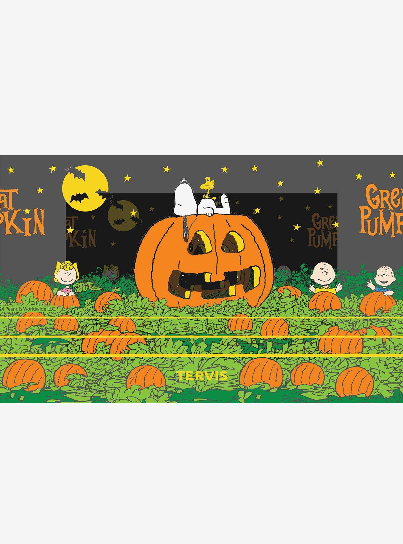 Peanuts Great Pumpkin Fright 20oz Tumbler with Slider Lid, , hi-res