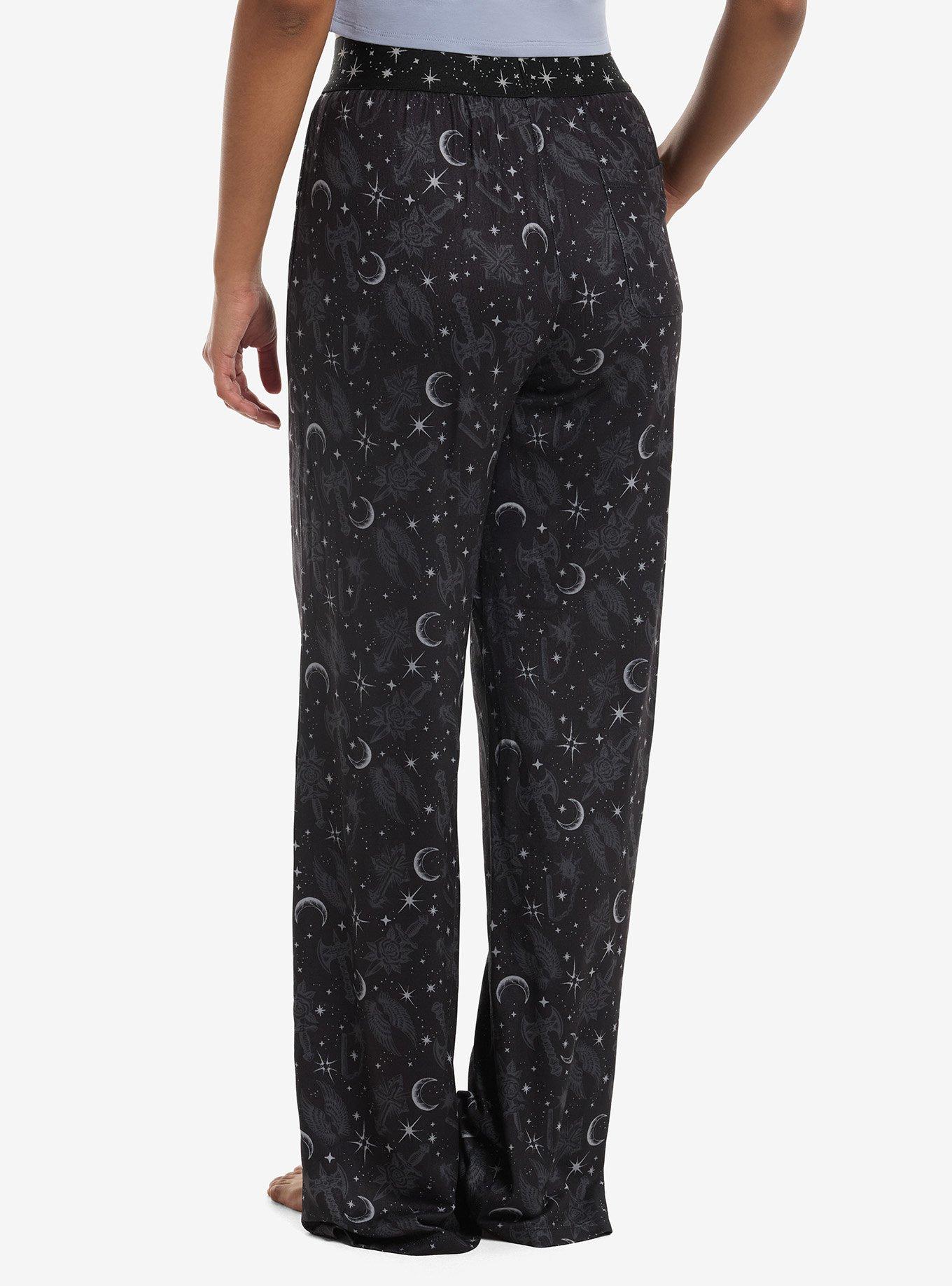 Cosmic Aura Medieval Weapons Celestial Pajama Pants, , hi-res