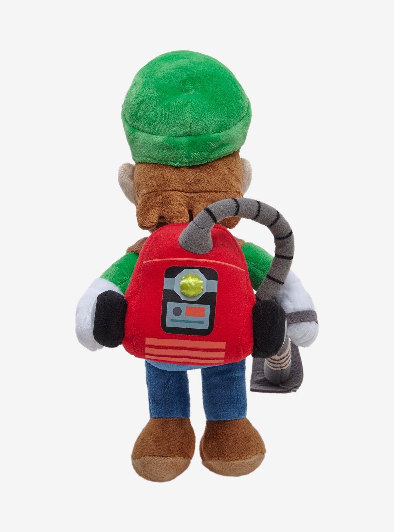 Super Mario Bros. Luigi Poltergust 5000 Plush, , alternate