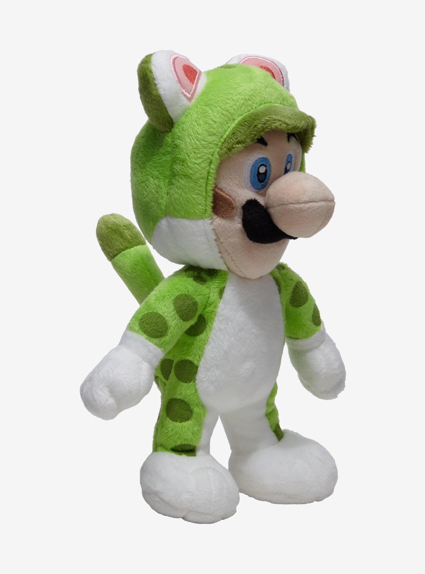 Super Mario Bros. Cat Luigi Plush, , hi-res