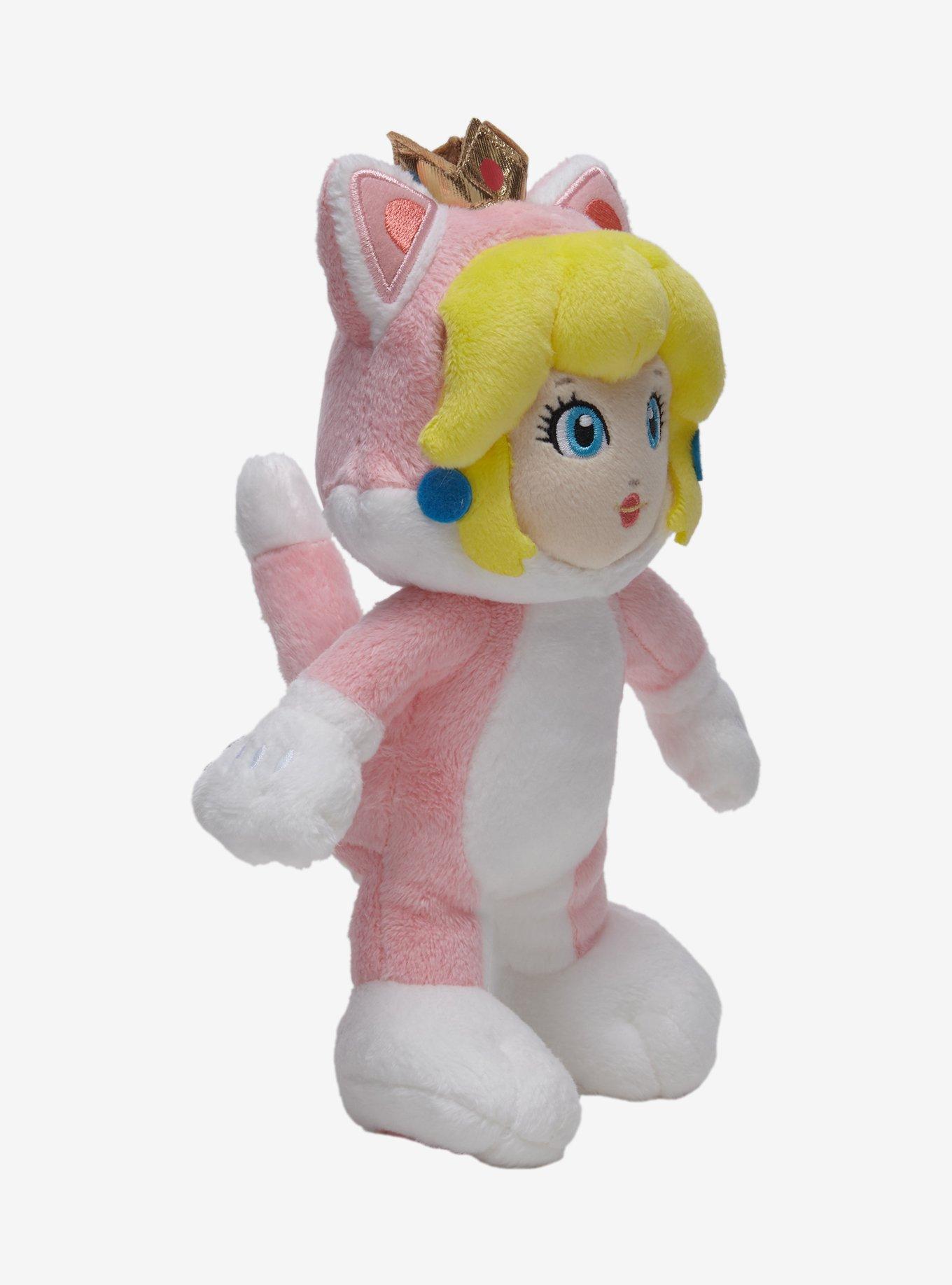 Super Mario Bros. Cat Princess Peach Plush, , hi-res