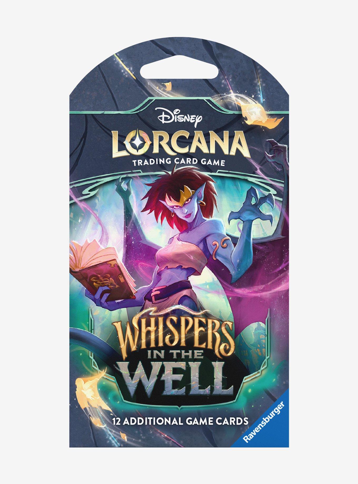 Disney Lorcana Trading Card Game Whispers in the Well Card Pack