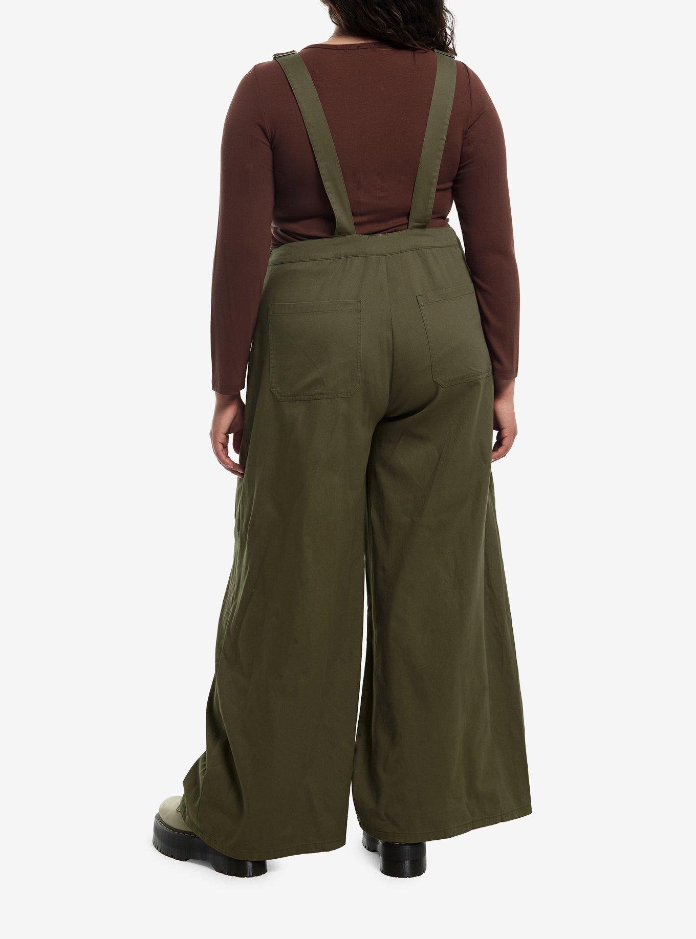 Thorn & Fable Mothman Girls Overalls Plus Size, , hi-res