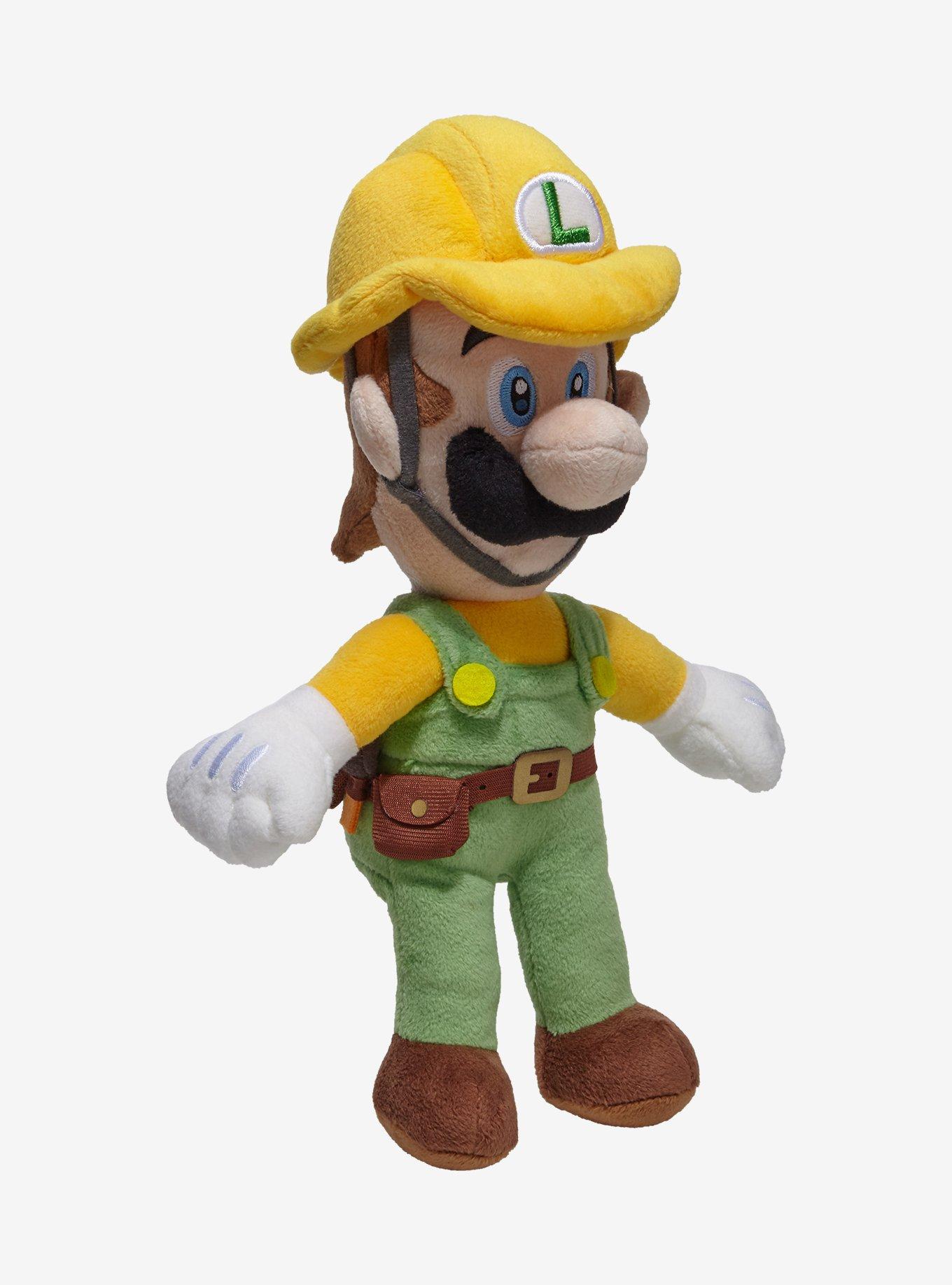 Super Mario Bros. Builder Luigi Plush, , hi-res