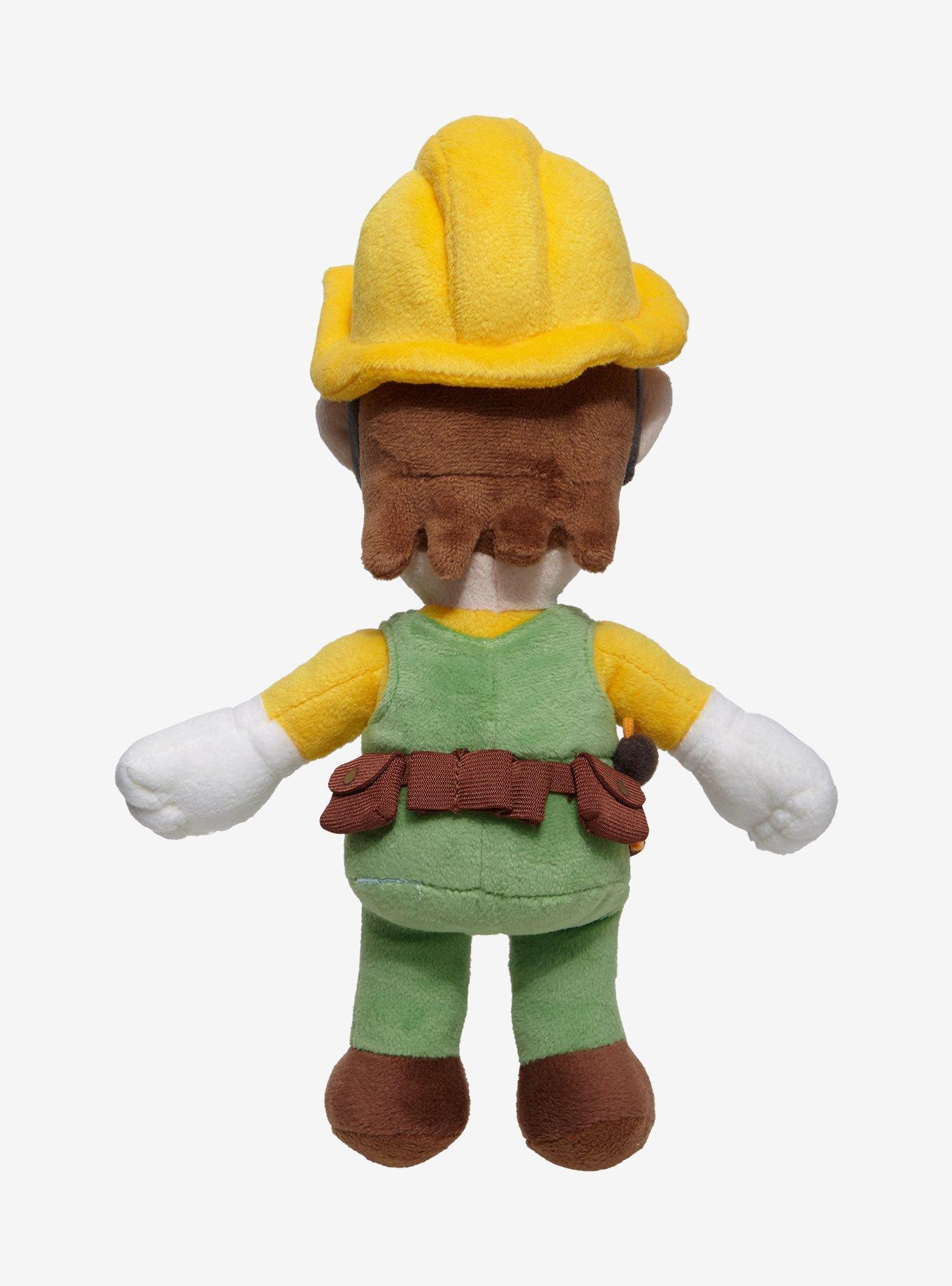 Super Mario Bros. Builder Luigi Plush, , alternate