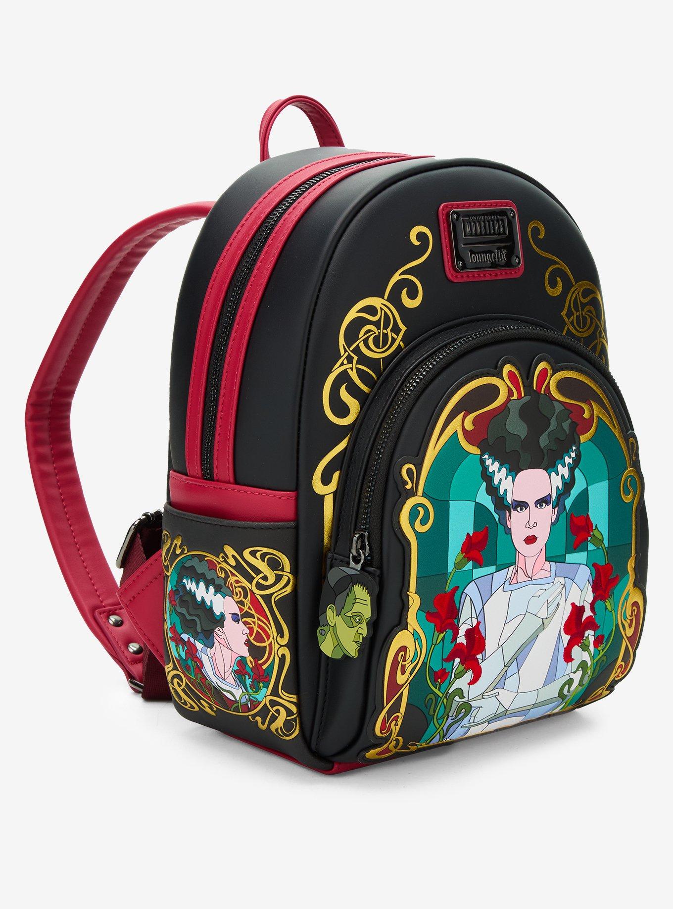 Loungefly Universal Monsters The Bride Floral Mini Backpack, , hi-res