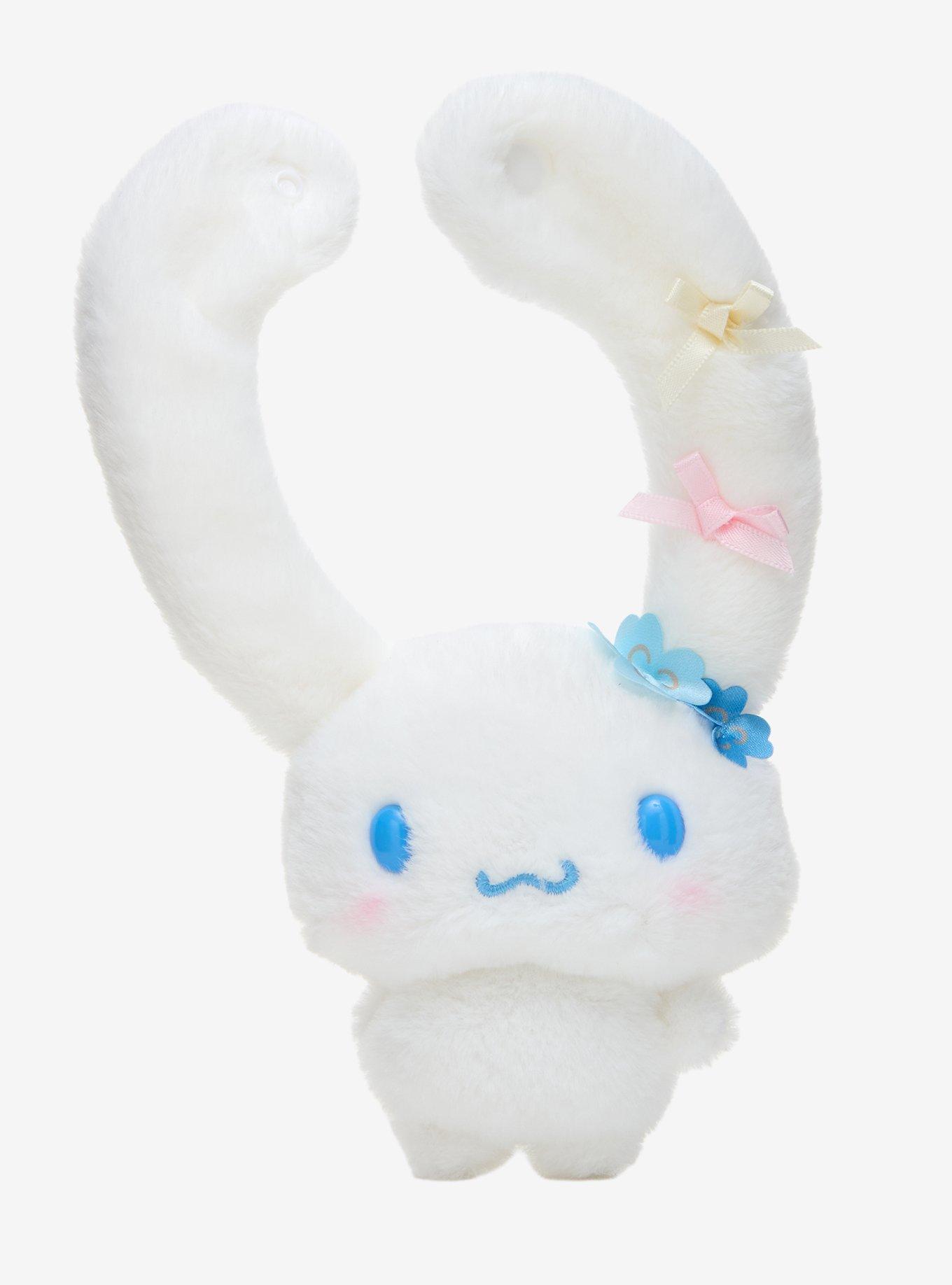 Sanrio Japan Originals Cinnamoroll Blue Clover Fuzzy Coin Purse, , alternate - view 4