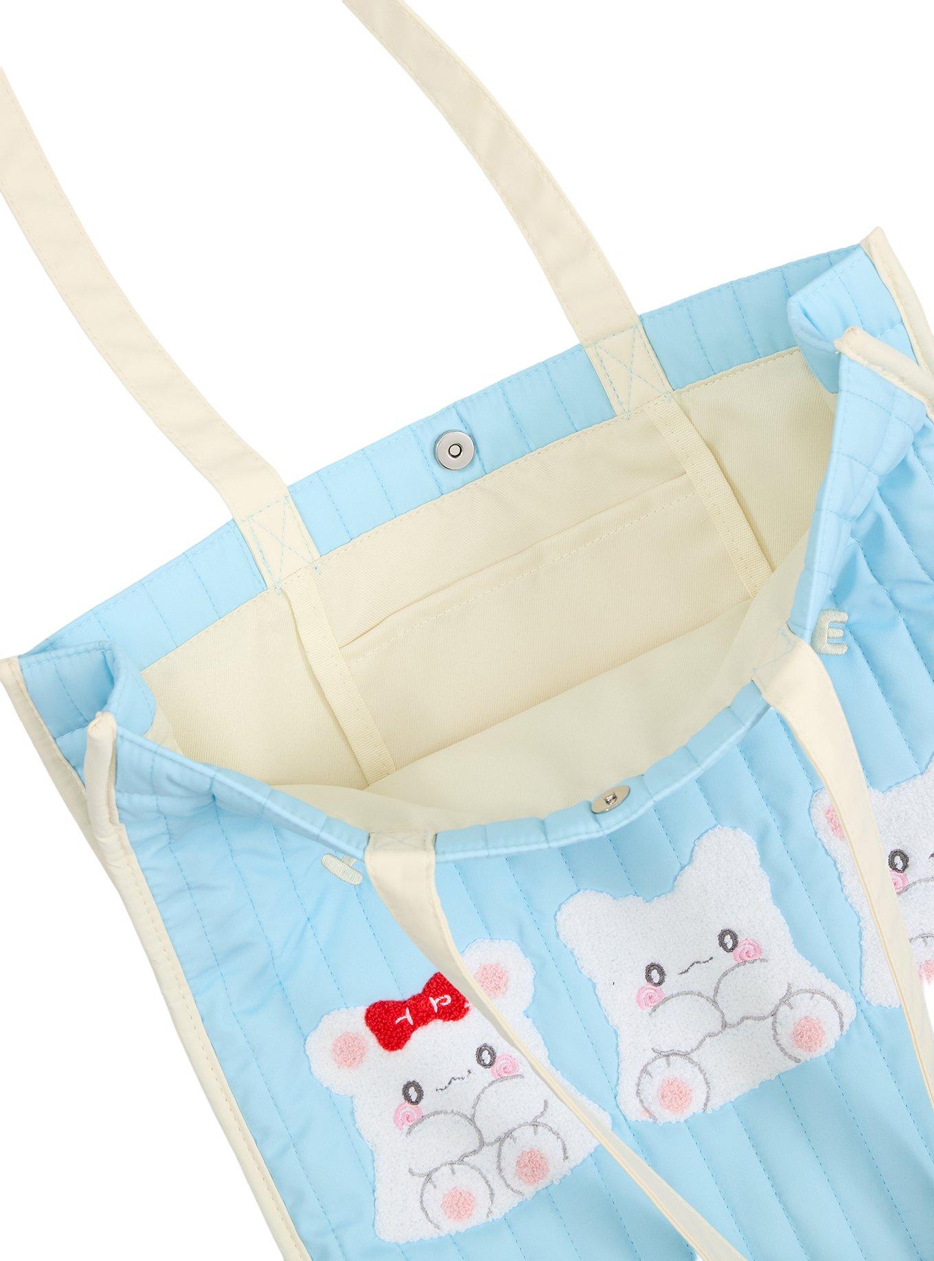 Hanamaruobake Trio Puffer Tote Bag, , alternate - view 3