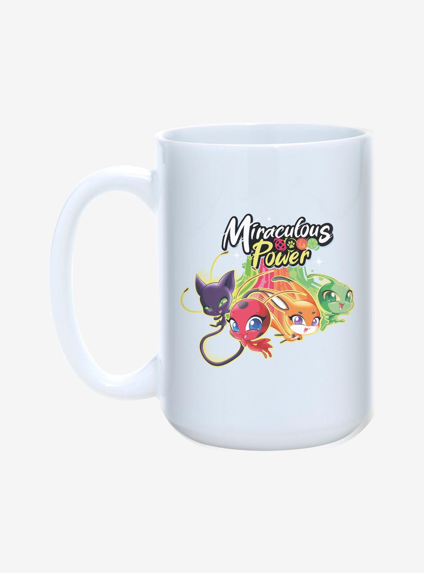 Miraculous: Tales Of Ladybug & Cat Noir Miraculous Power Kwamis 15oz Mug, , hi-res