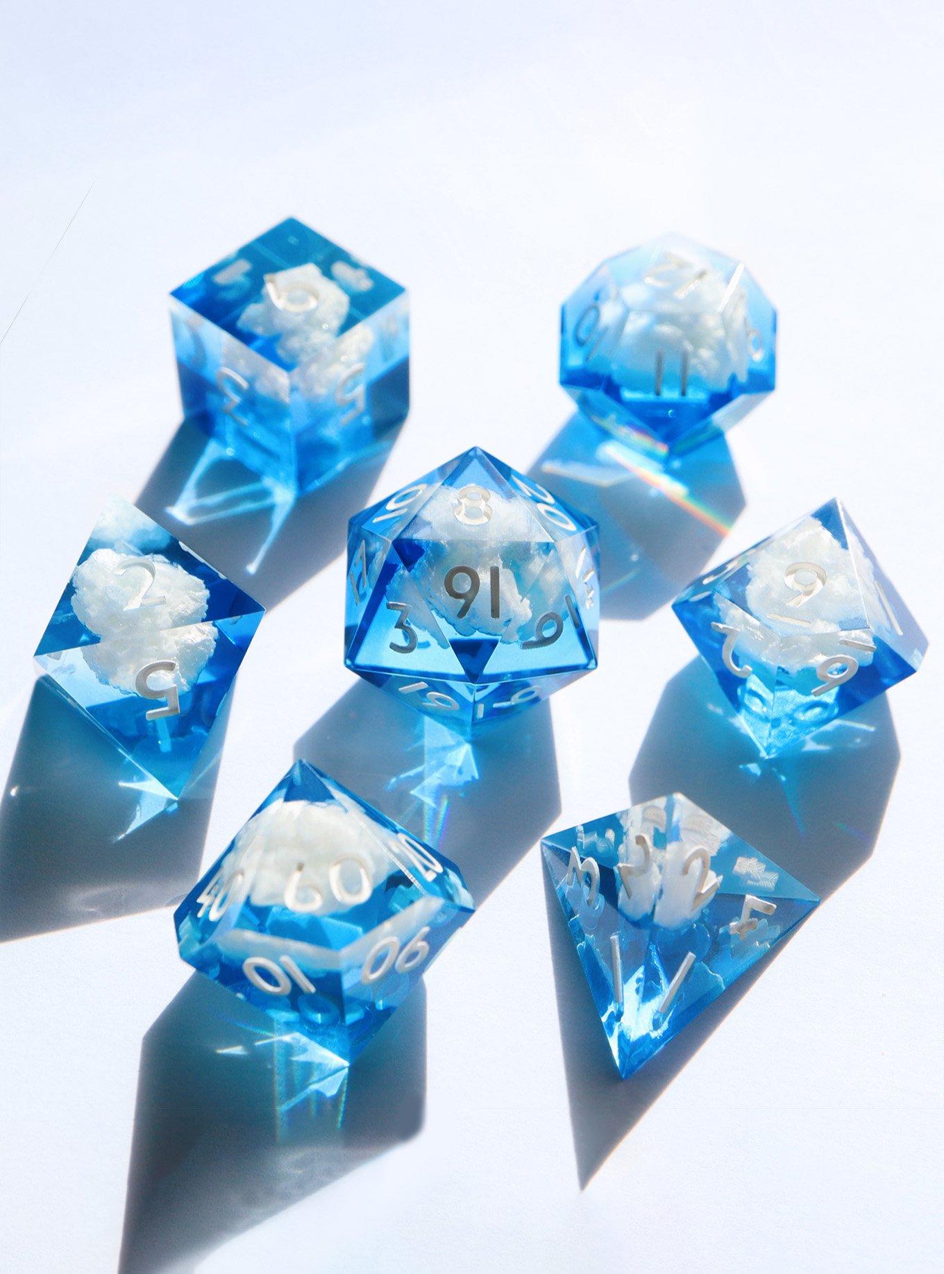 Everything Dice Blue Sky Hymnal Dice Set, , alternate