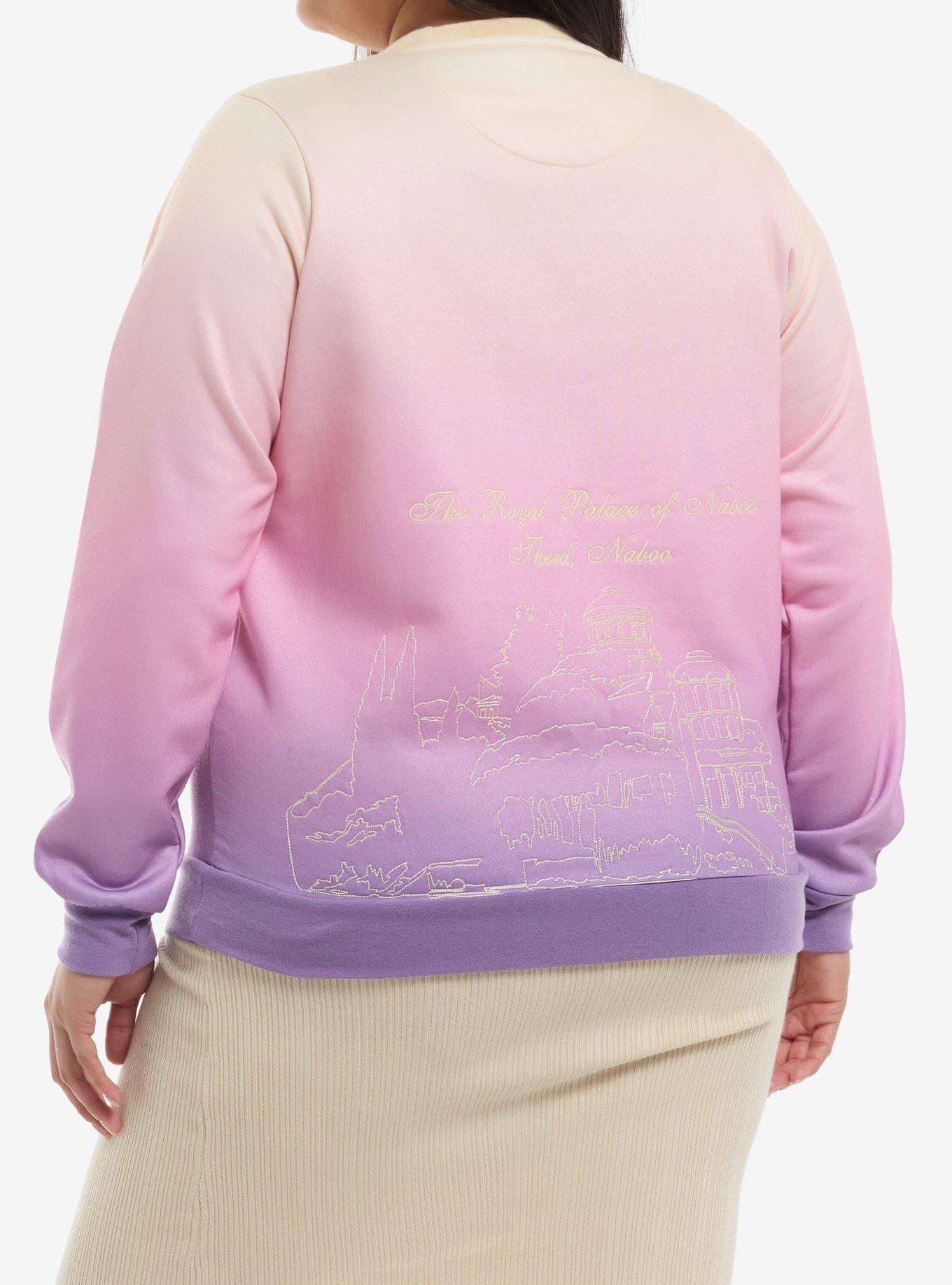 Her Universe Star Wars Naboo Ombr&eacute; Sweatshirt Plus Size Her Universe Exclusive, MULTICOLOR OMBRE, alternate - view 3