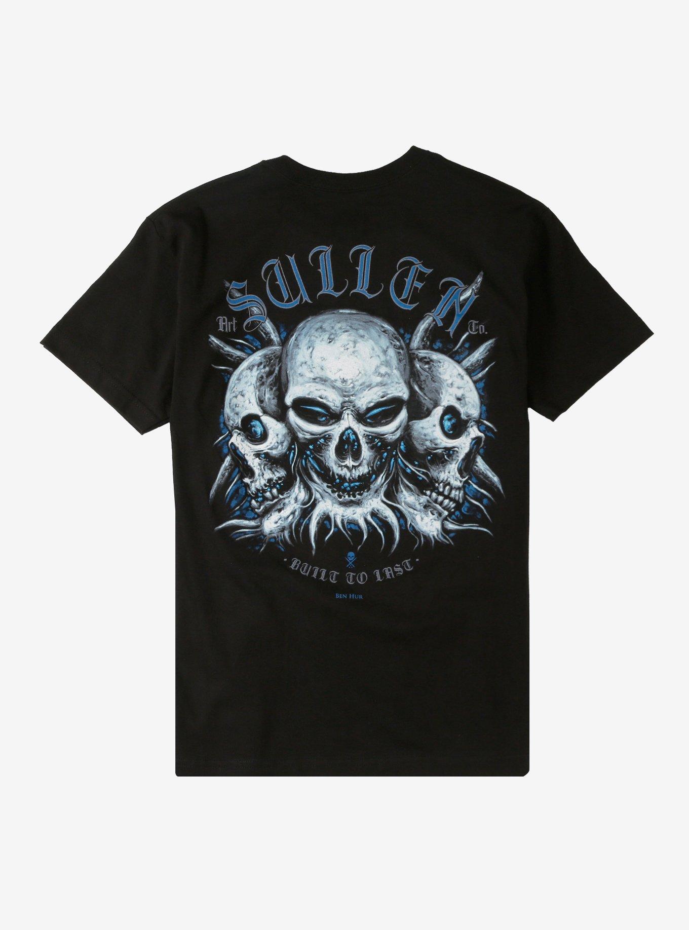 Sullen Art Collective Skull Trio T-Shirt, , hi-res