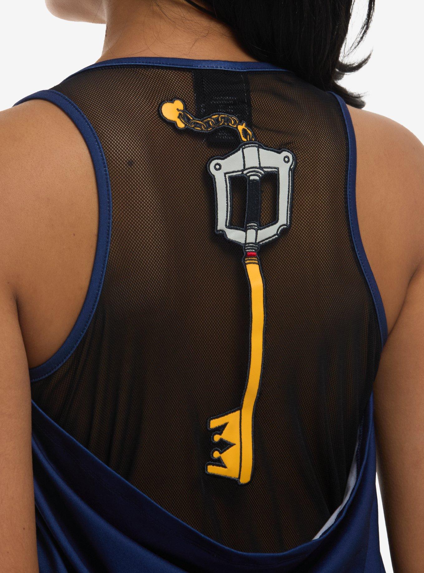 Her Universe Disney Kingdom Hearts Poster Mesh Girls Tank Top Plus Size, MULTI, alternate