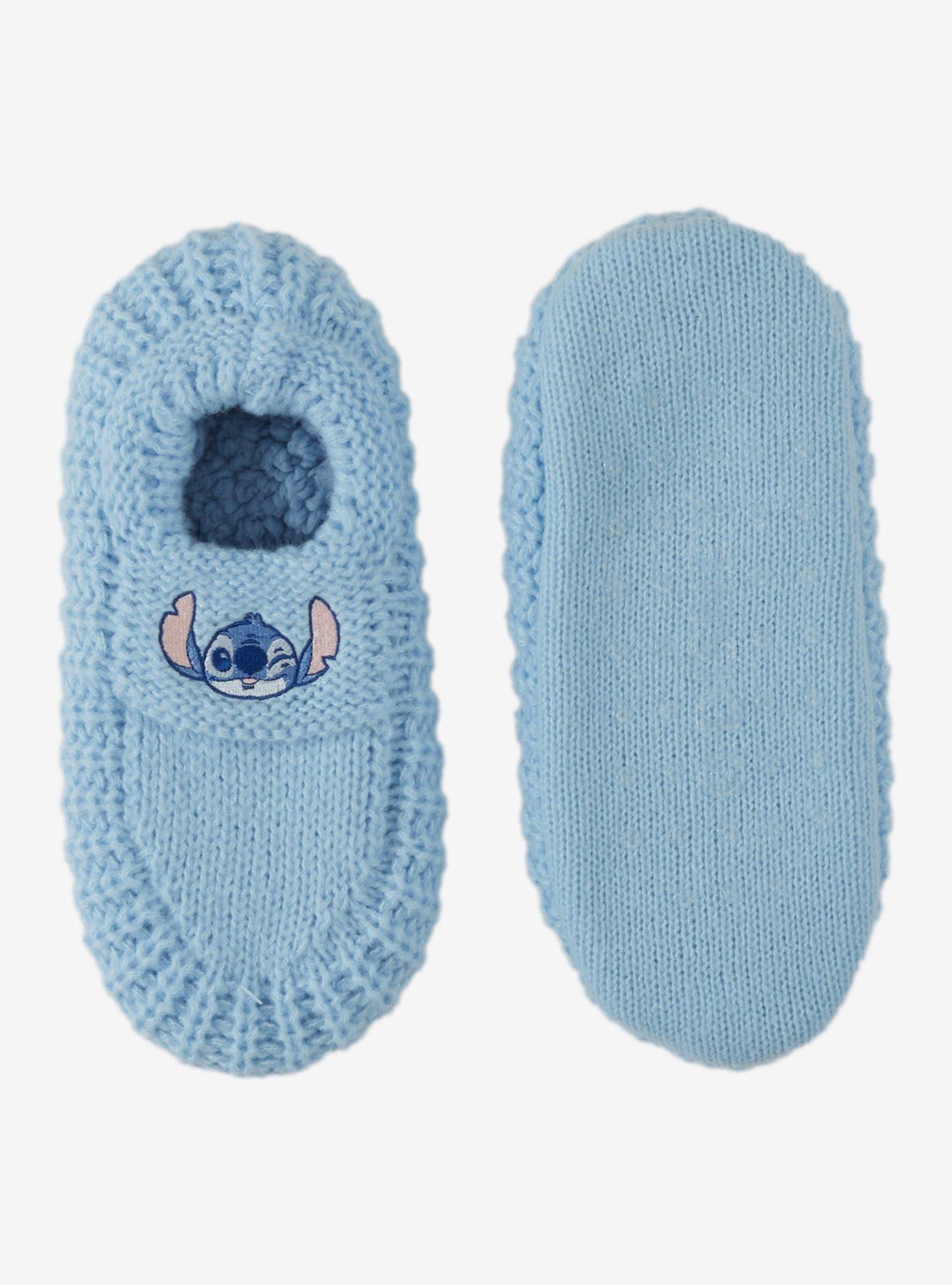 Disney Stitch Chunky Knit Cozy Slippers, , hi-res