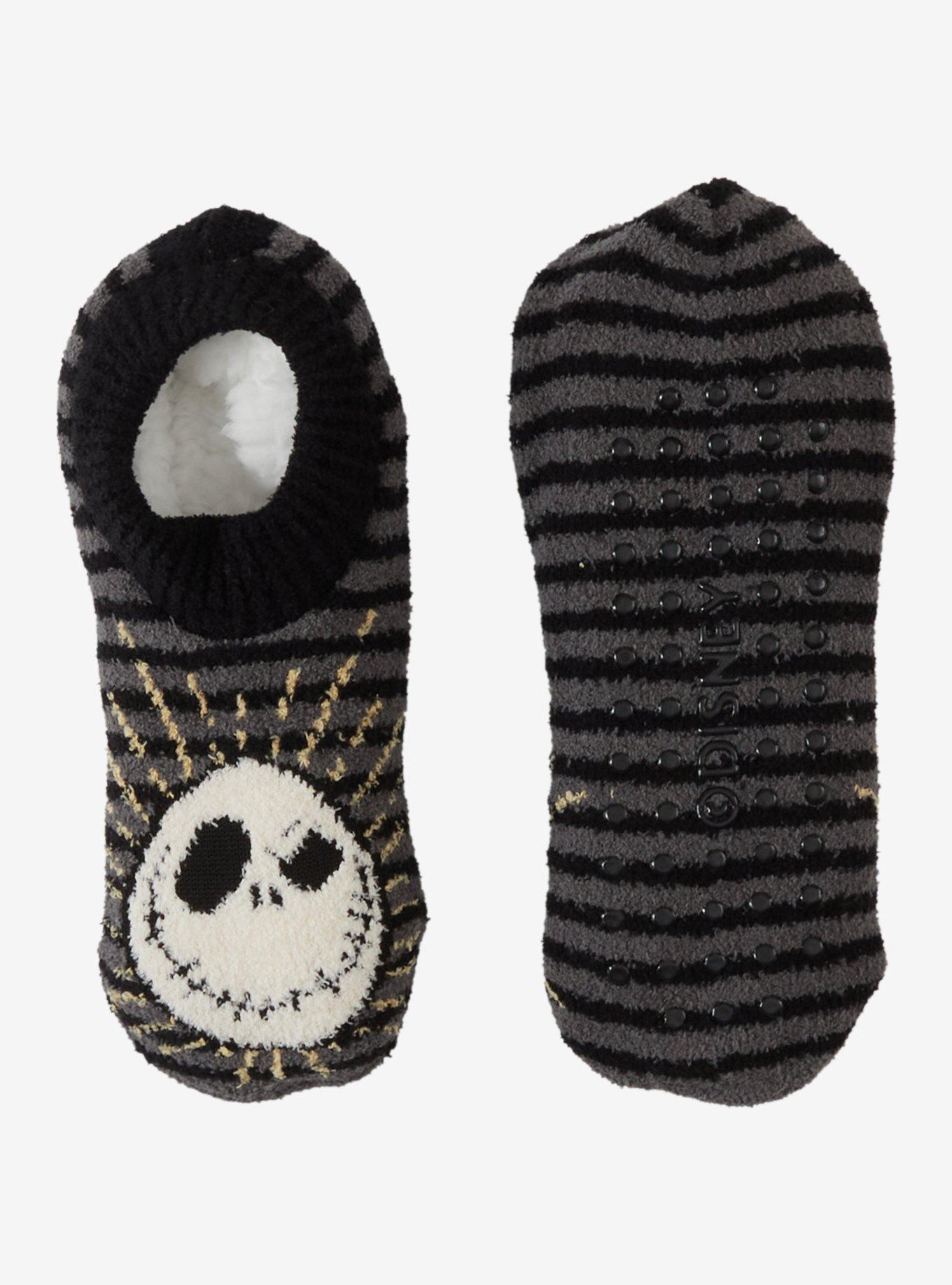 The Nightmare Before Christmas Jack Stripe Cozy Slippers, , hi-res