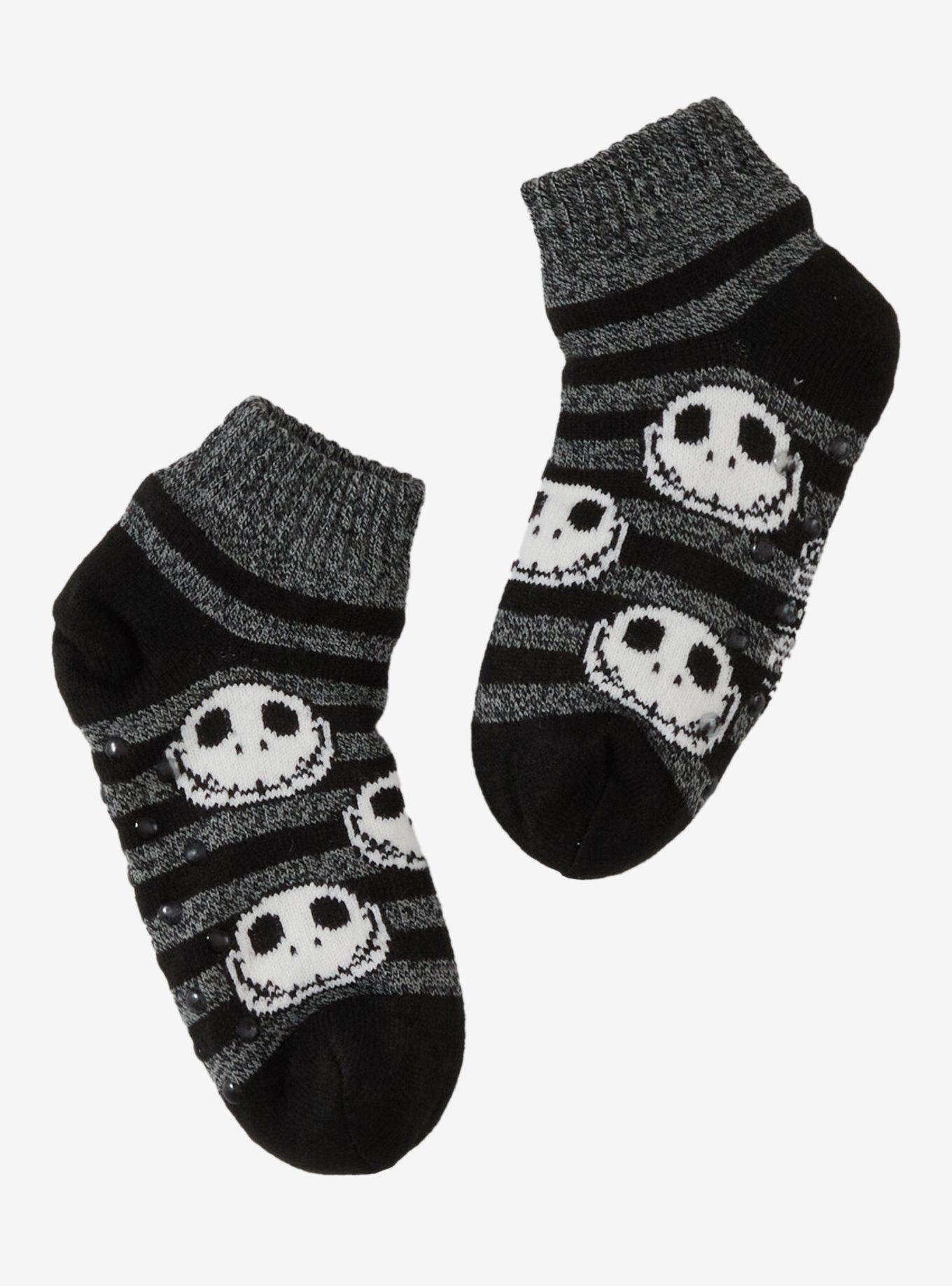 The Nightmare Before Christmas Jack Marled Cozy Slipper Socks, , hi-res