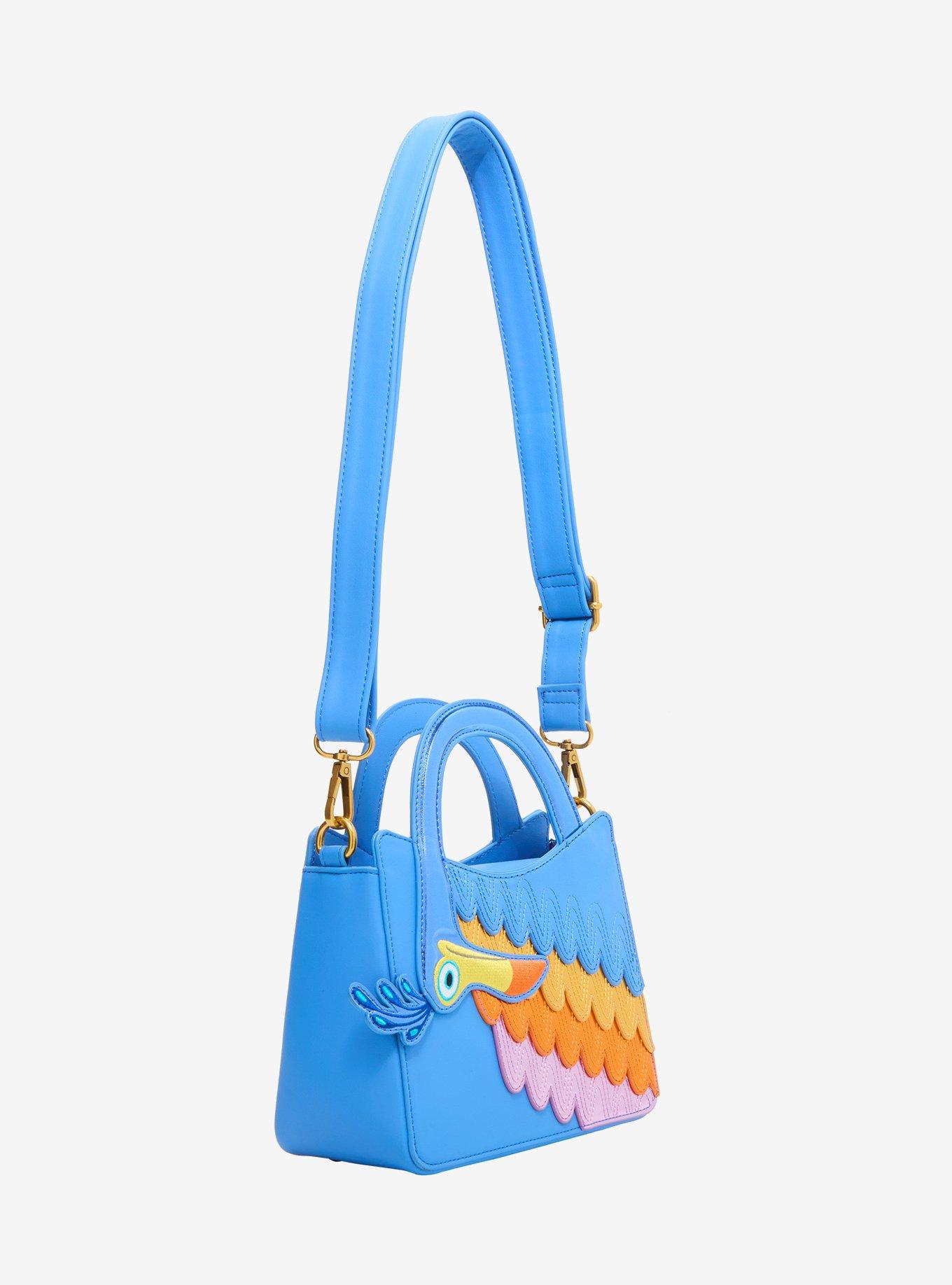 Loungefly Disney Pixar Up Kevin Iridescent Crossbody Bag, , hi-res