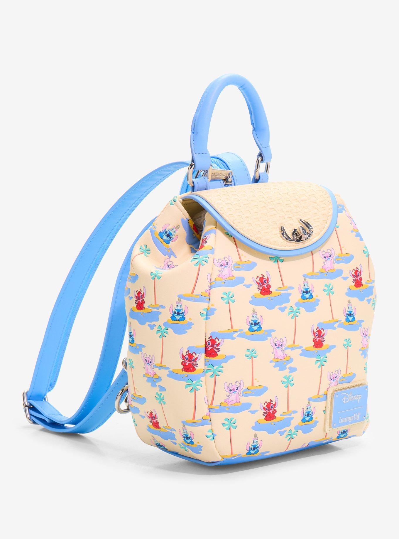Loungefly Disney Leroy & Stitch Micro Mini Backpack, , hi-res