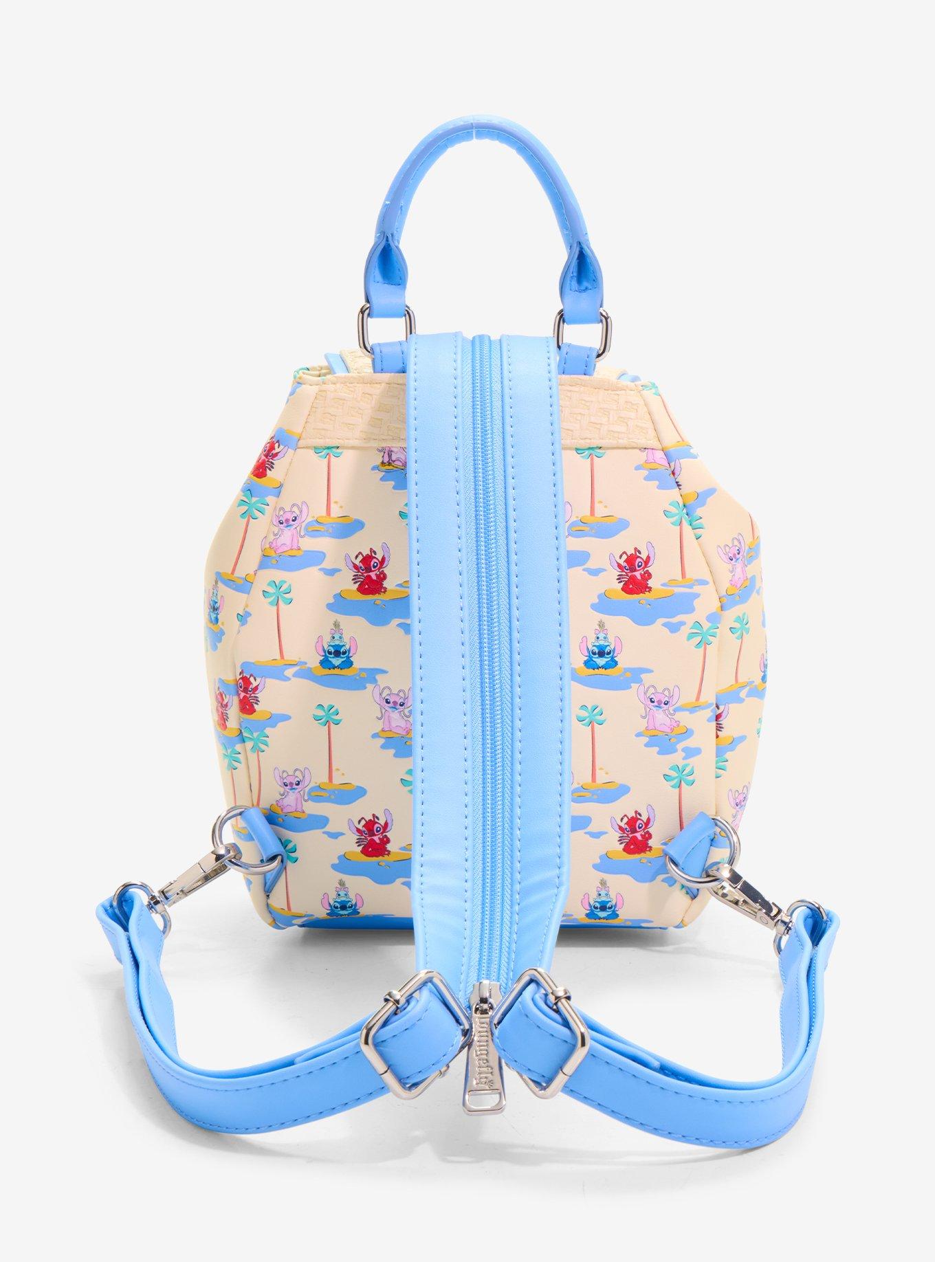 Loungefly Disney Leroy & Stitch Micro Mini Backpack, , alternate - view 3