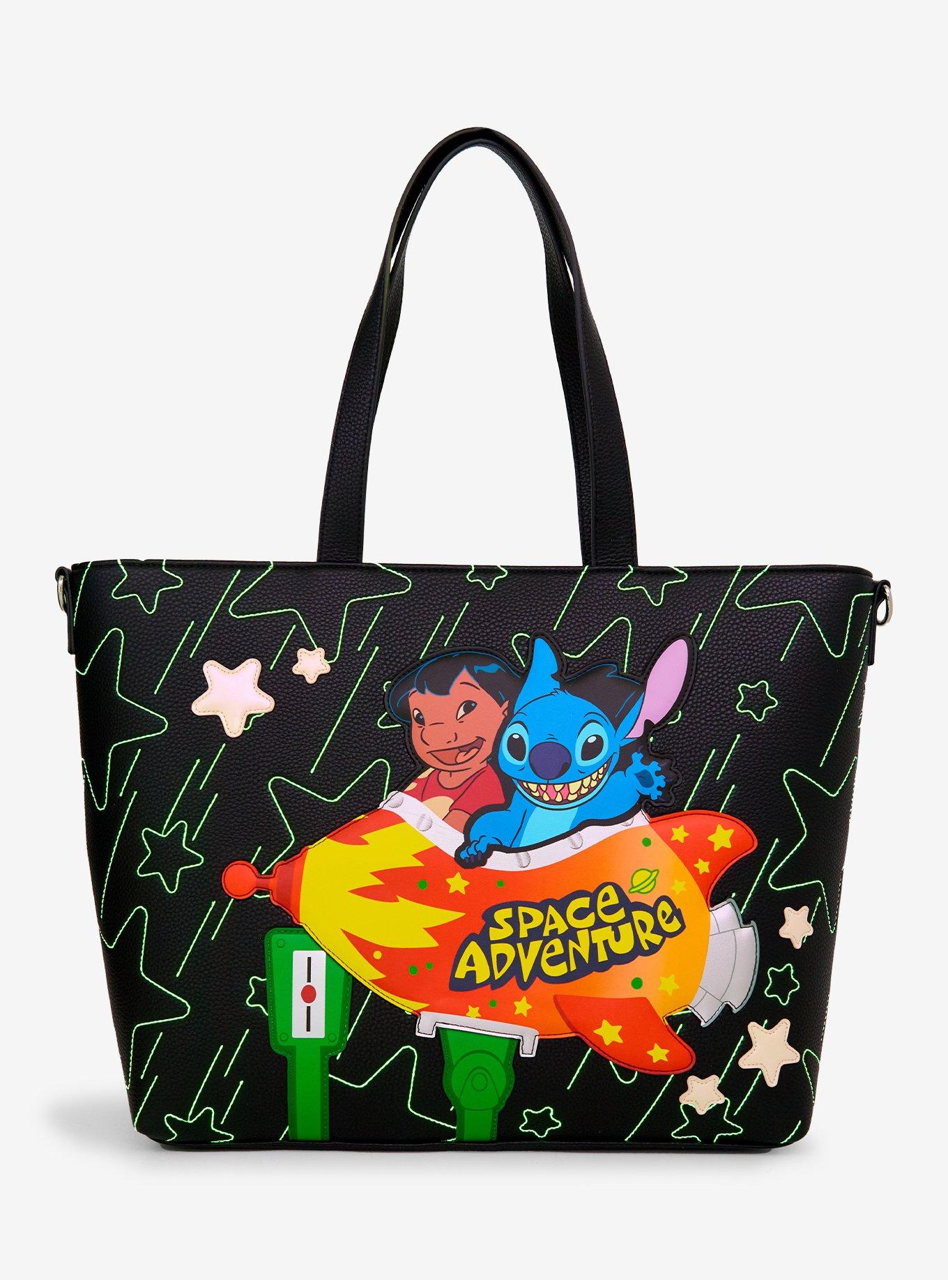 Loungefly Disney Lilo & Stitch Rocket Tote Bag With Coin Purse, , hi-res