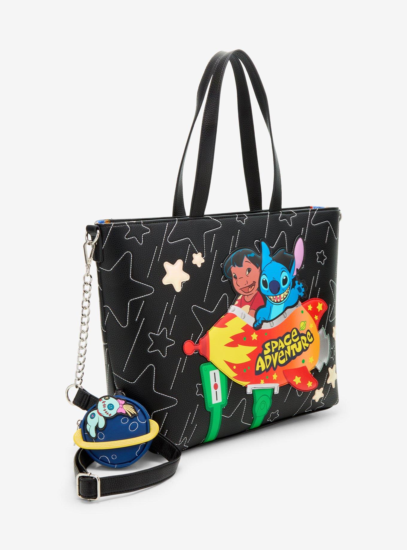 Loungefly Disney Lilo & Stitch Rocket Tote Bag With Coin Purse, , alternate - view 3
