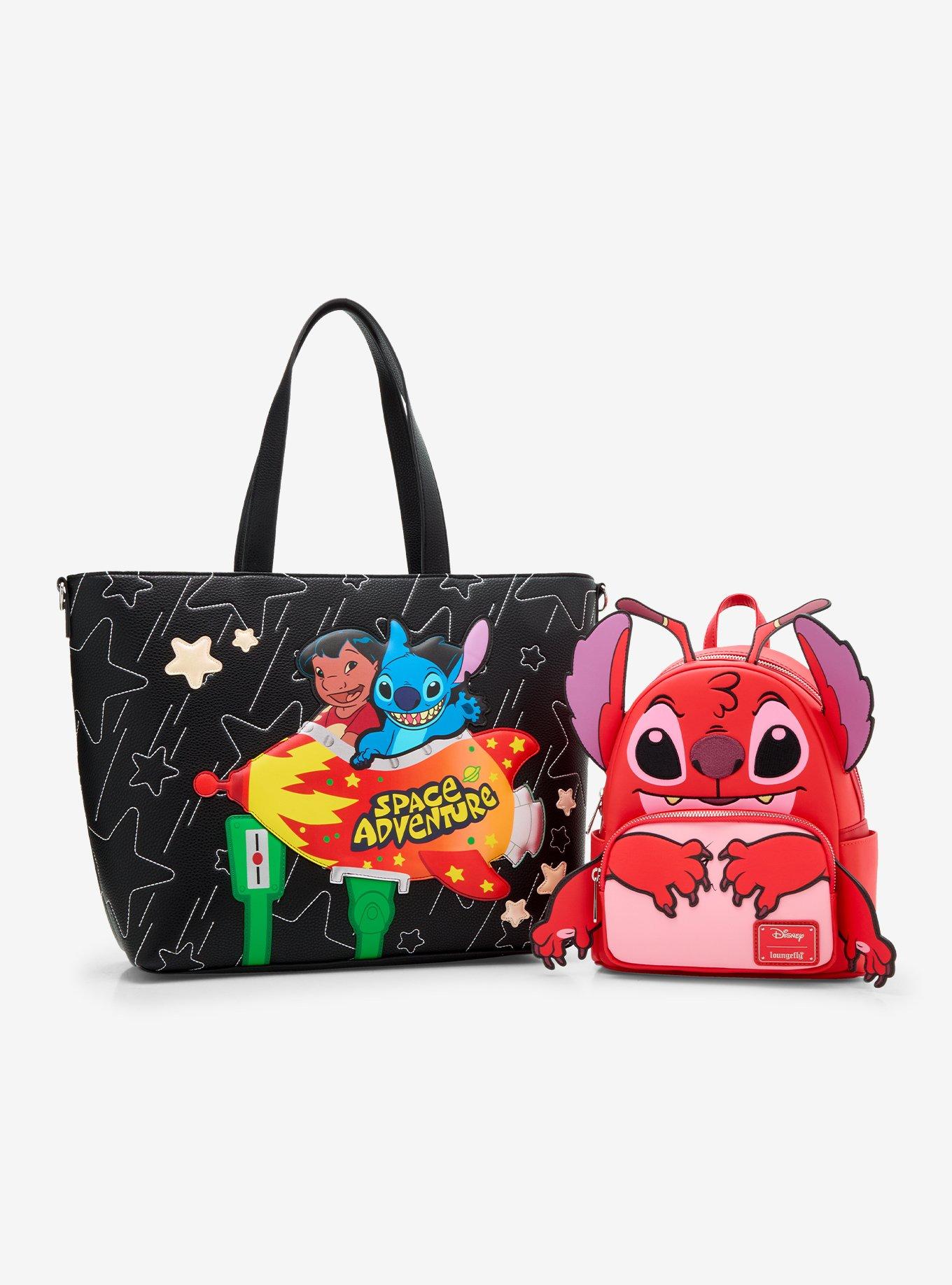 Loungefly Disney Lilo & Stitch Rocket Tote Bag With Coin Purse, , alternate - view 6