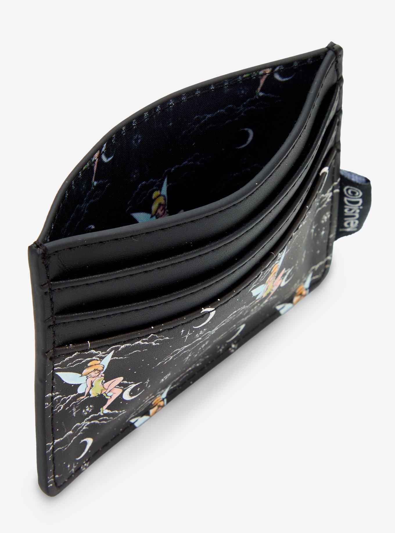 Loungefly Disney Peter Pan Tinker Bell Stars Cardholder, , alternate - view 4