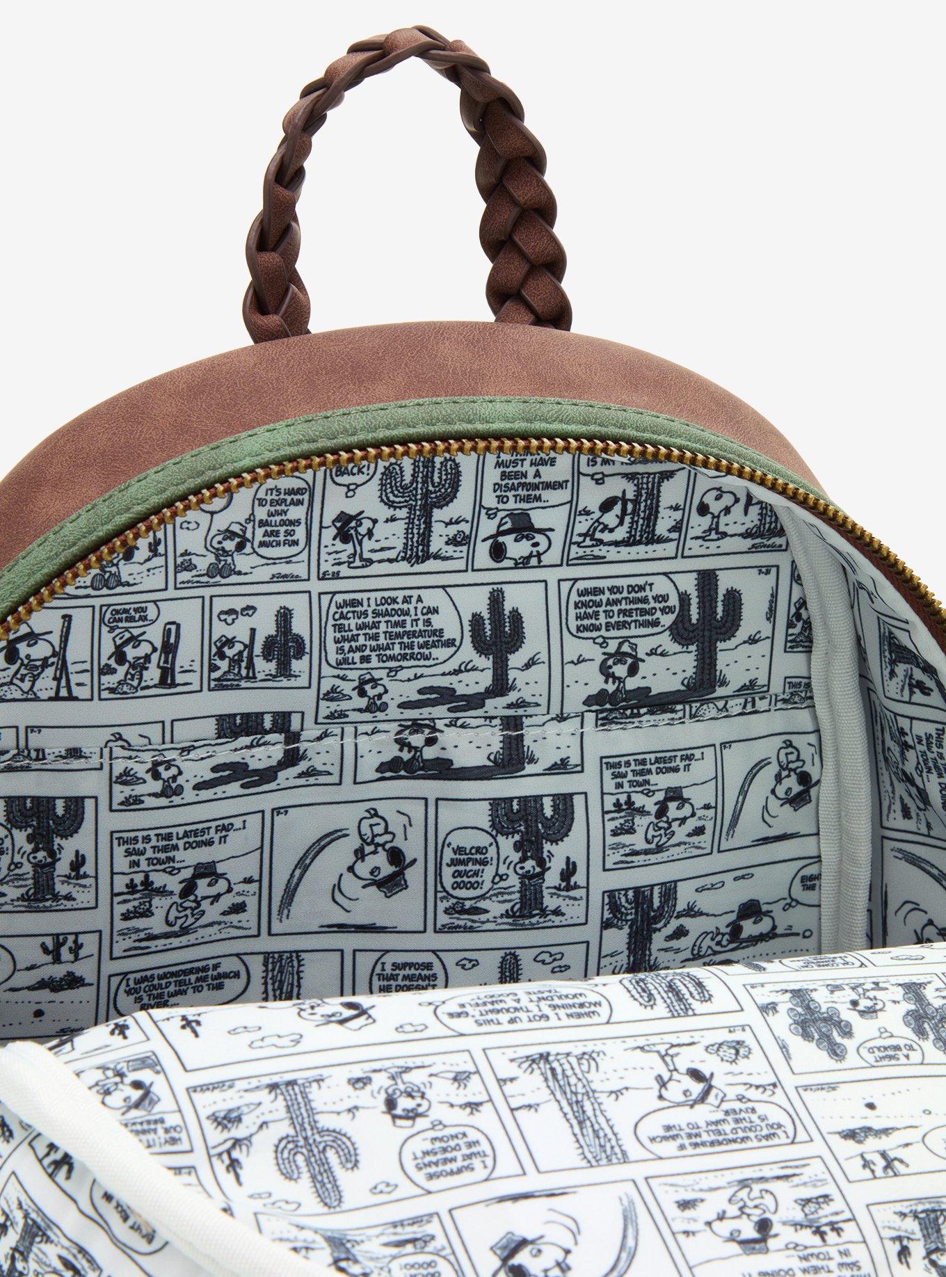 Loungefly Peanuts Spike Desert Mini Backpack, , alternate - view 4