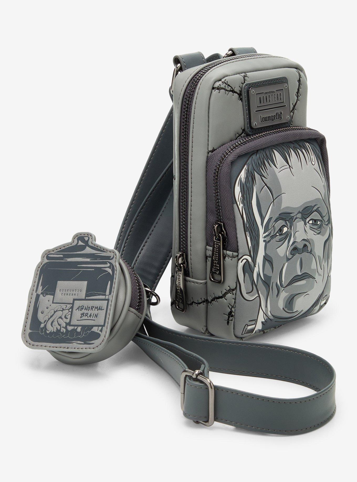 Loungefly Universal Monsters Frankenstein Crossbody Bag With Coin Purse, , hi-res