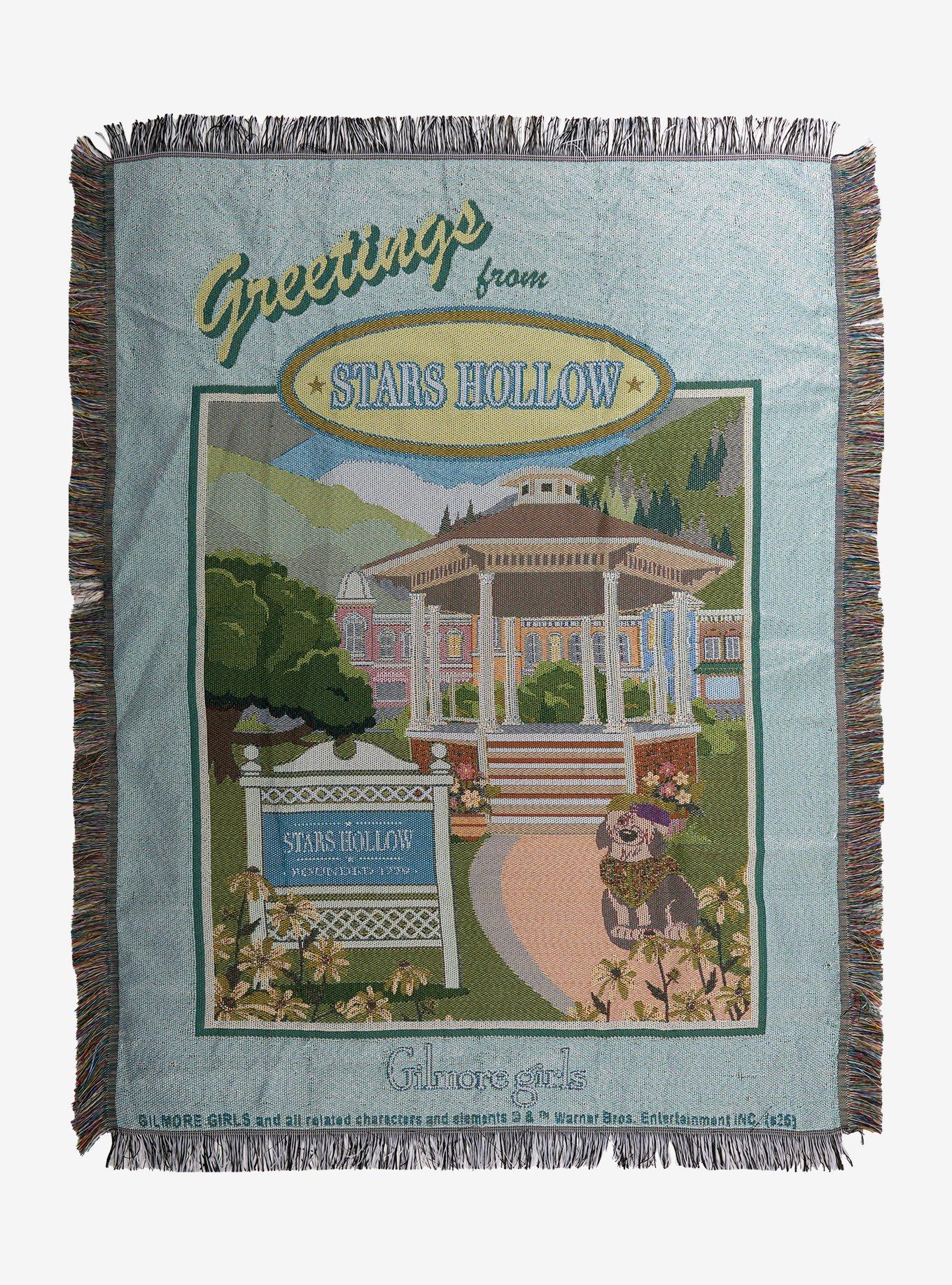 Gilmore Girls Stars Hollow Tapestry Throw &mdash; BoxLunch Exclusive, , hi-res