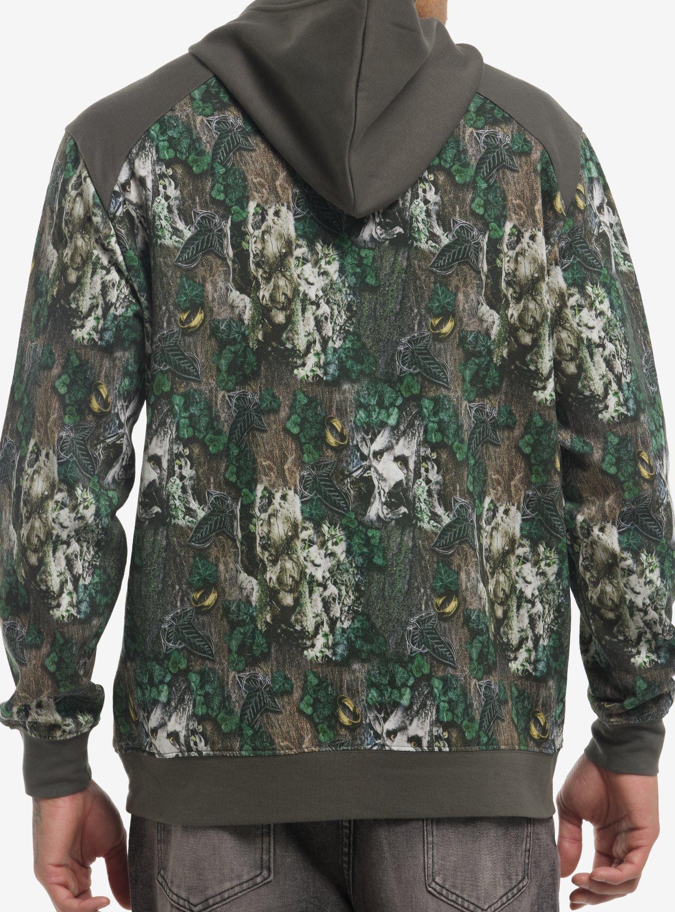 The Lord Of The Rings Camouflage Icons Hoodie, , hi-res