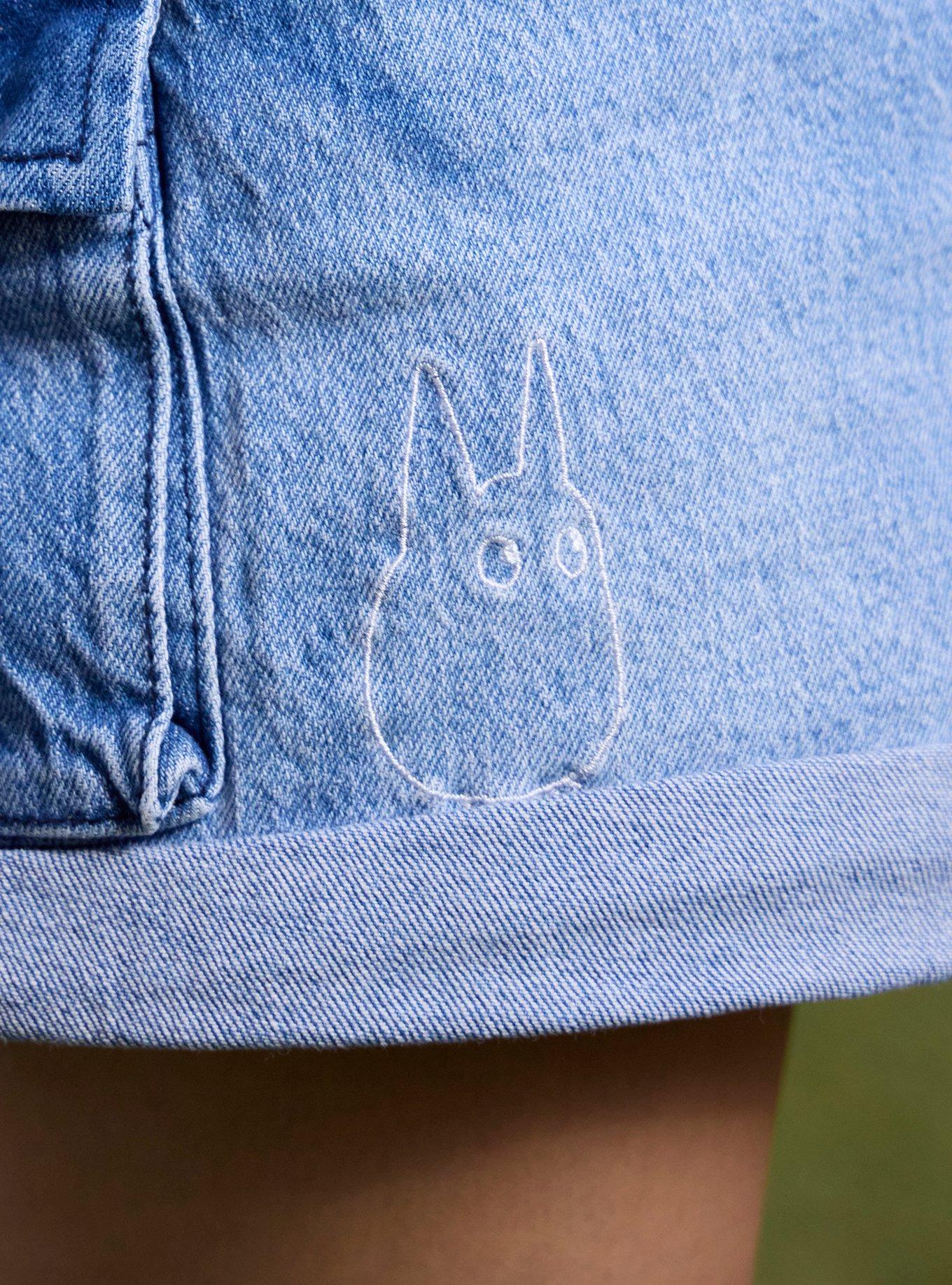 Her Universe Studio Ghibli&reg; My Neighbor Totoro Brown & Denim Shortalls, BROWN, alternate