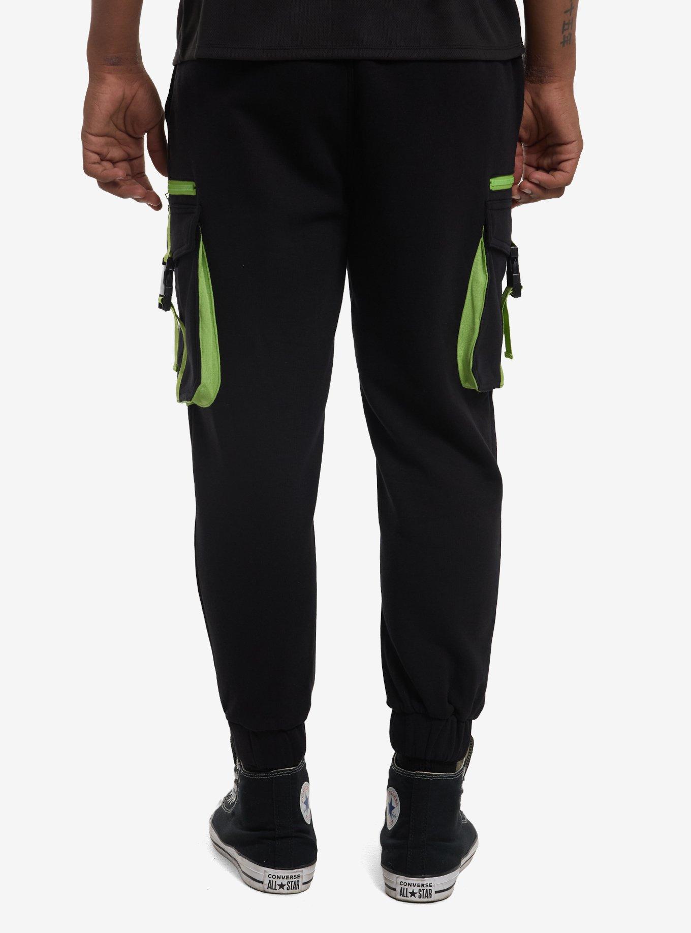 Invader Zim GIR Utility Cargo Jogger Sweatpants, , hi-res