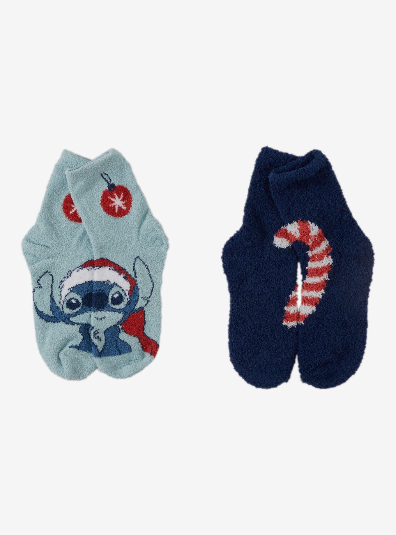 Disney Stitch Holiday Cozy Socks 2 Pair, , hi-res
