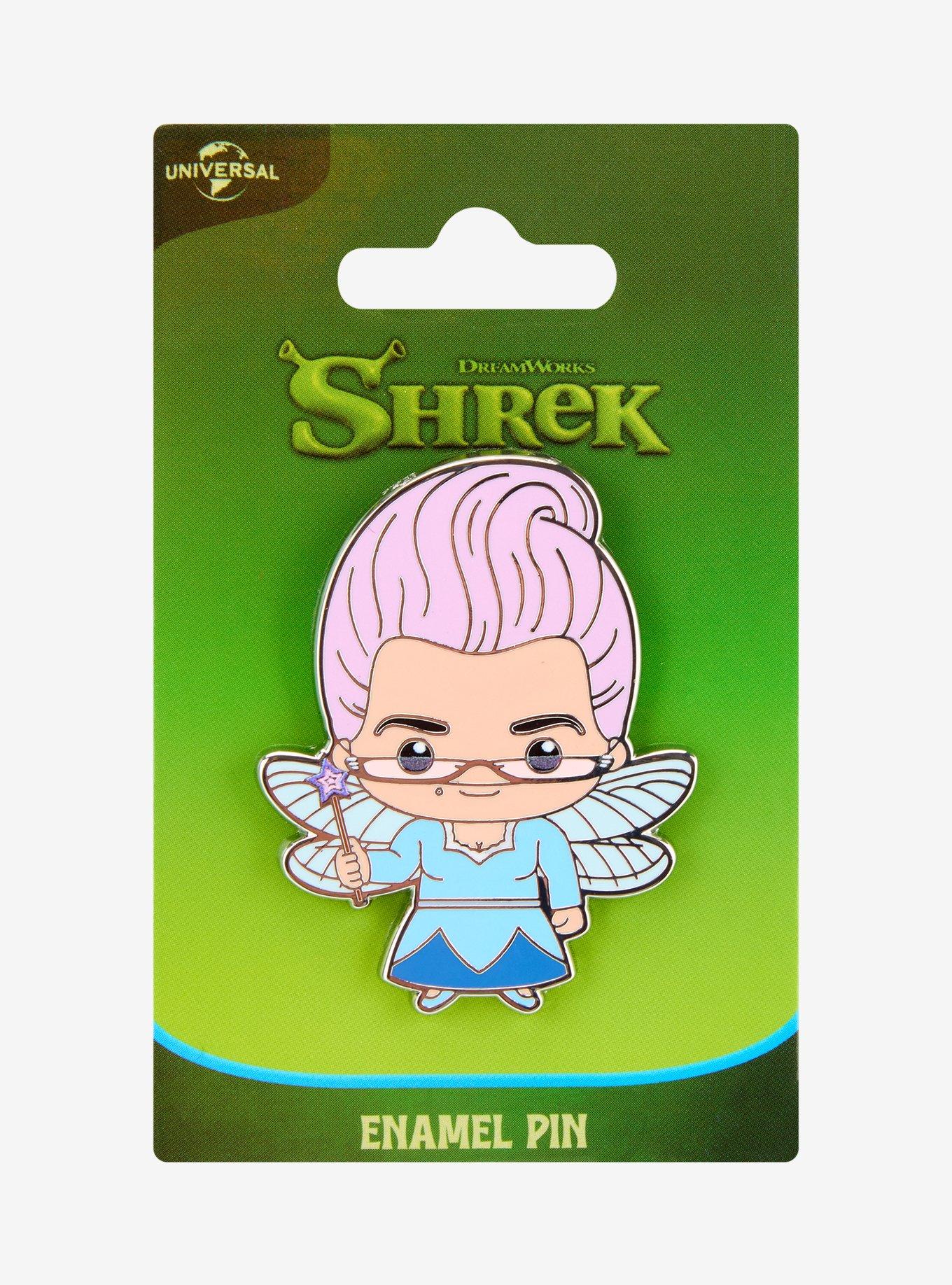 Shrek Chibi Fairy Godmother Enamel Pin, , hi-res