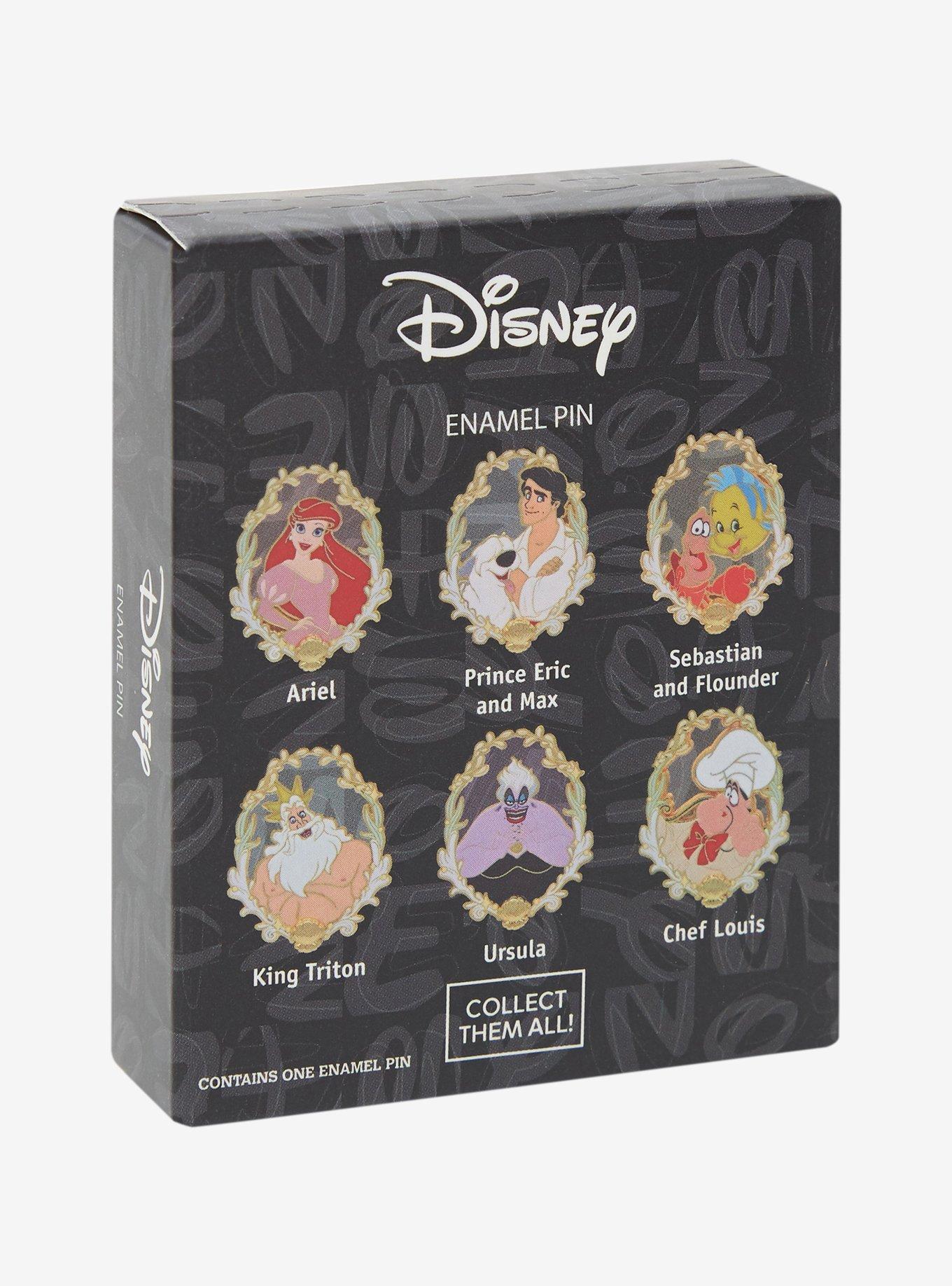 Disney The Little Mermaid Portrait Blind Box Enamel Pin, , hi-res