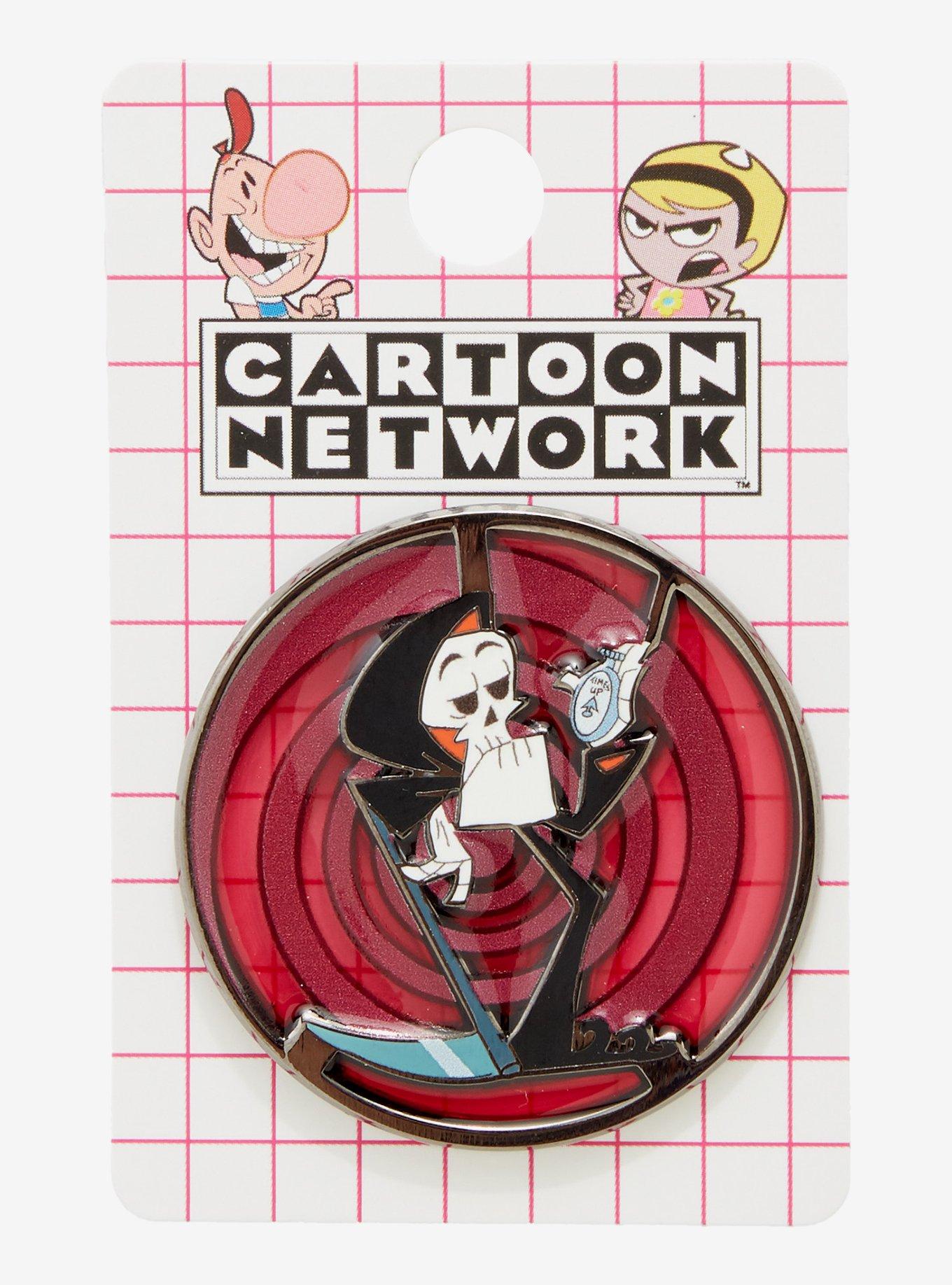 The Grim Adventures Of Billy And Mandy Grim Enamel Pin, , hi-res
