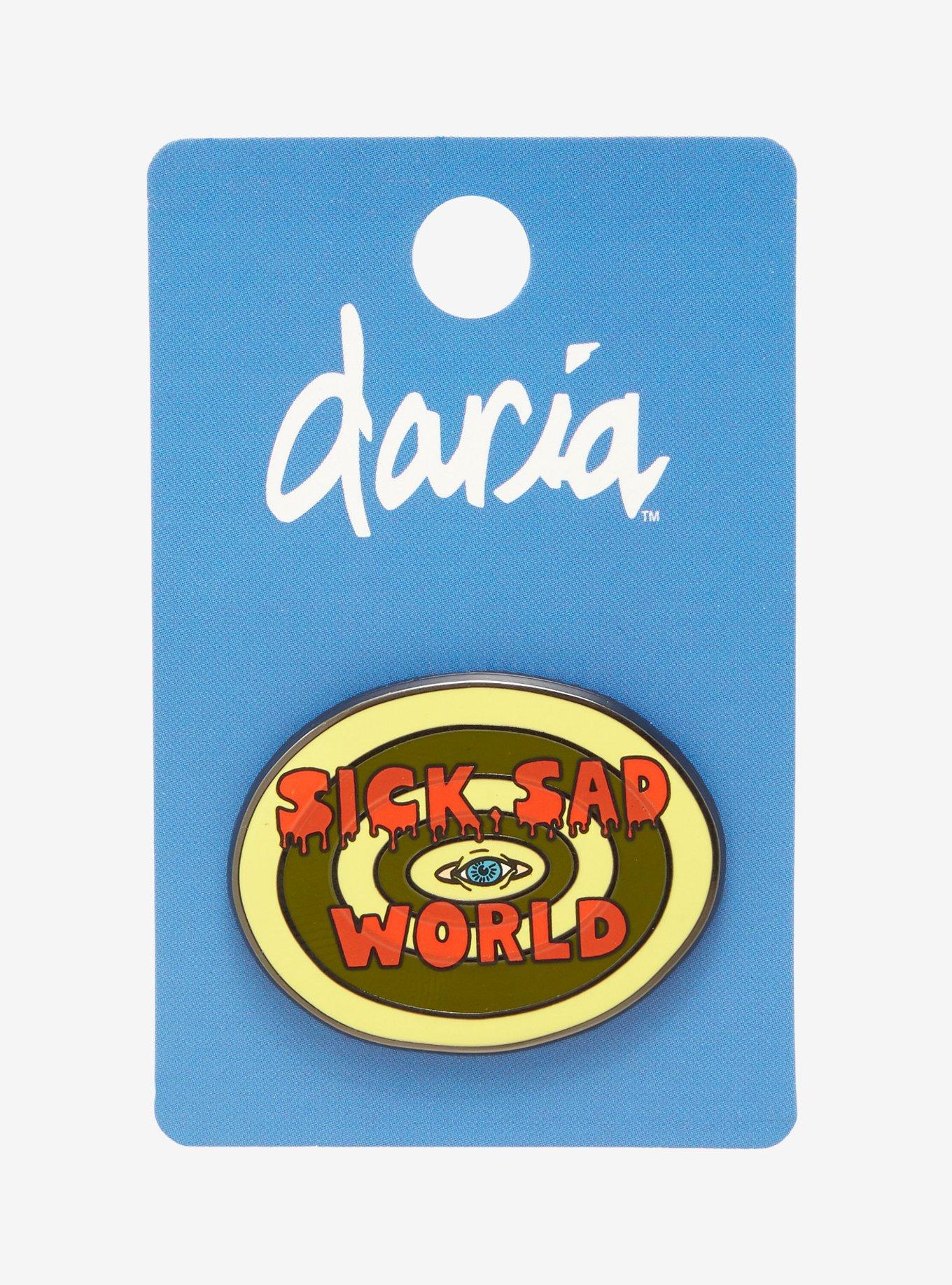 Daria Sick Sad World Enamel Pin, , hi-res